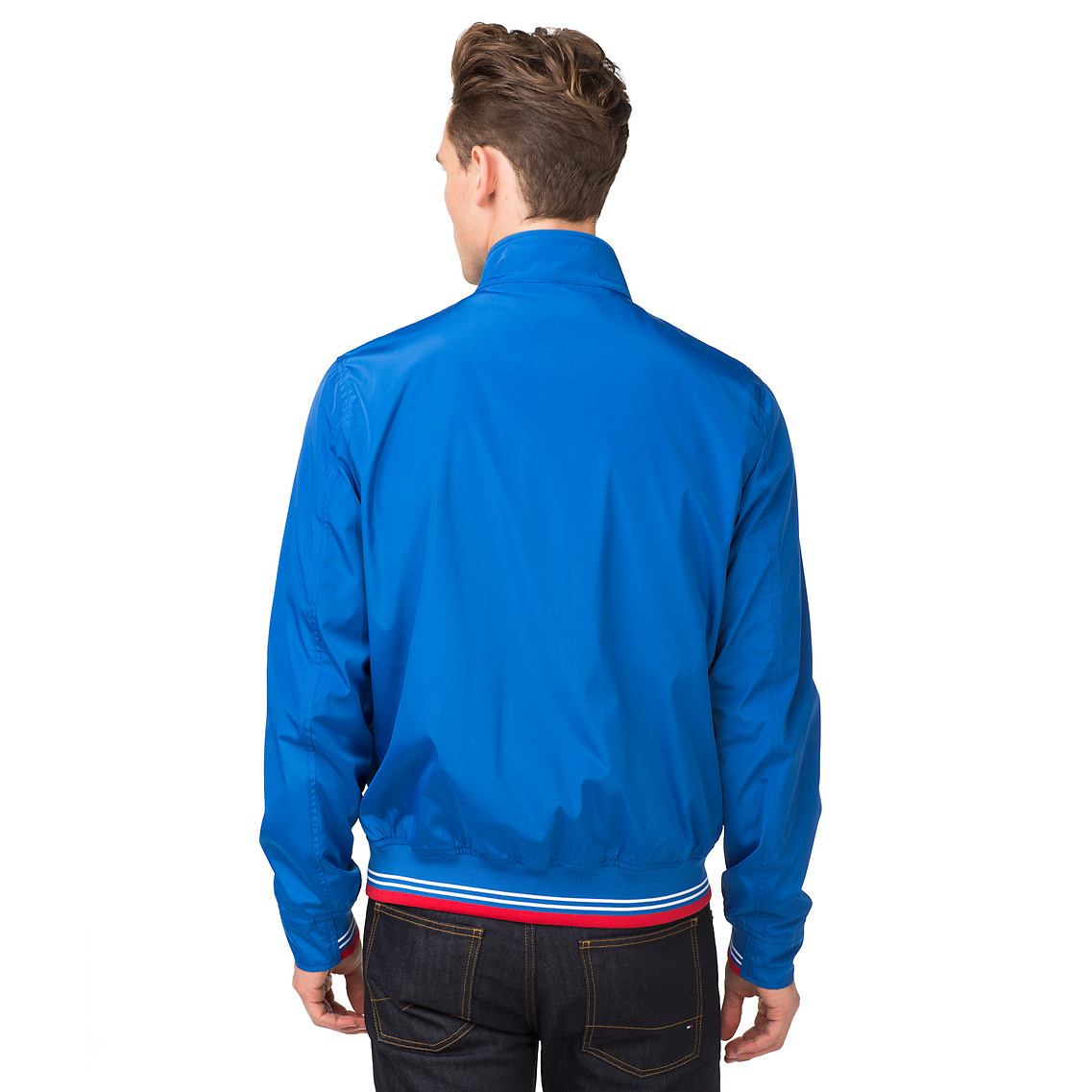 tommy hilfiger light blue jacket