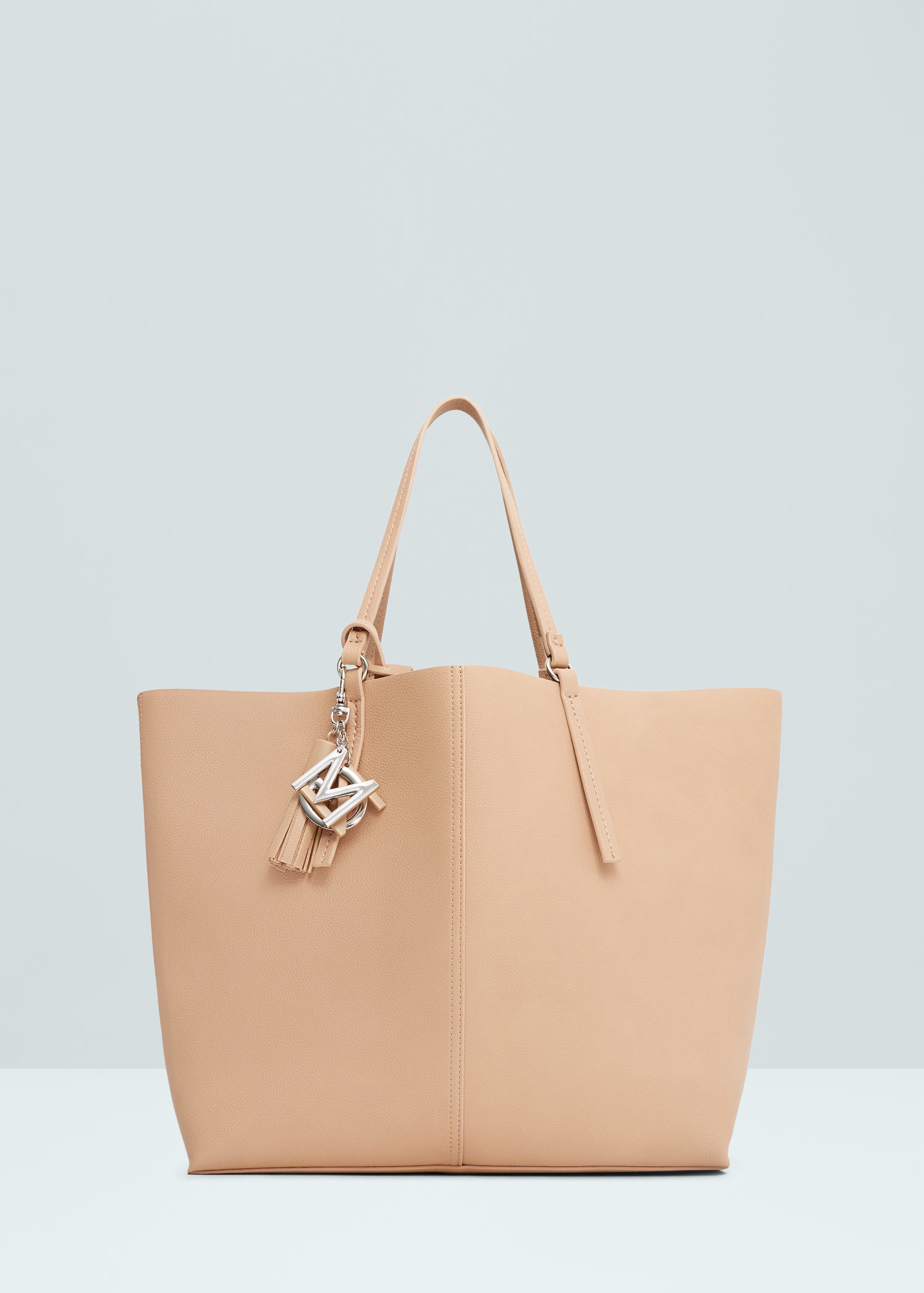 Lyst - Mango Purse Shopper Bag in Natural