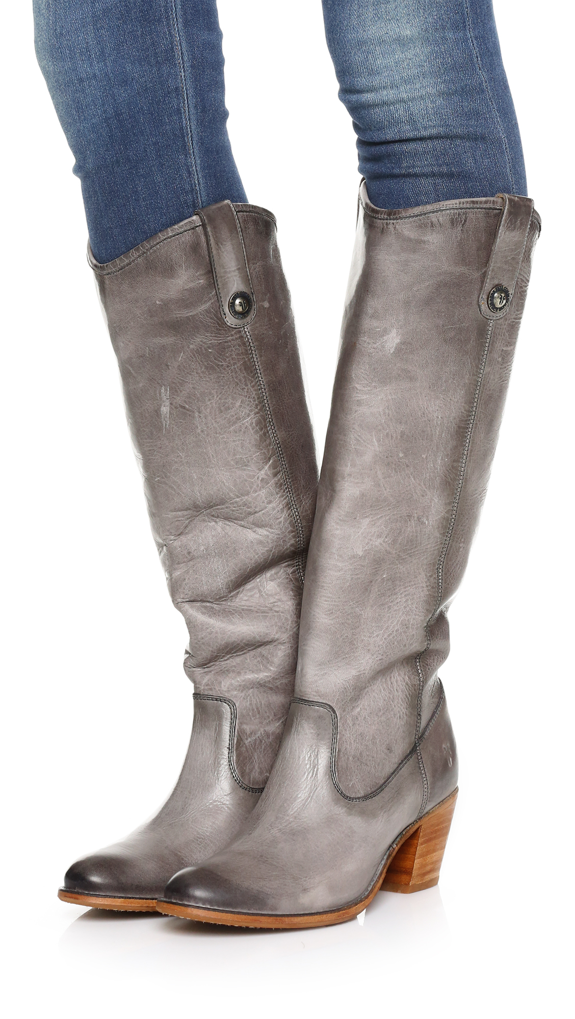 FRYE Womens Jackie Button Boot 