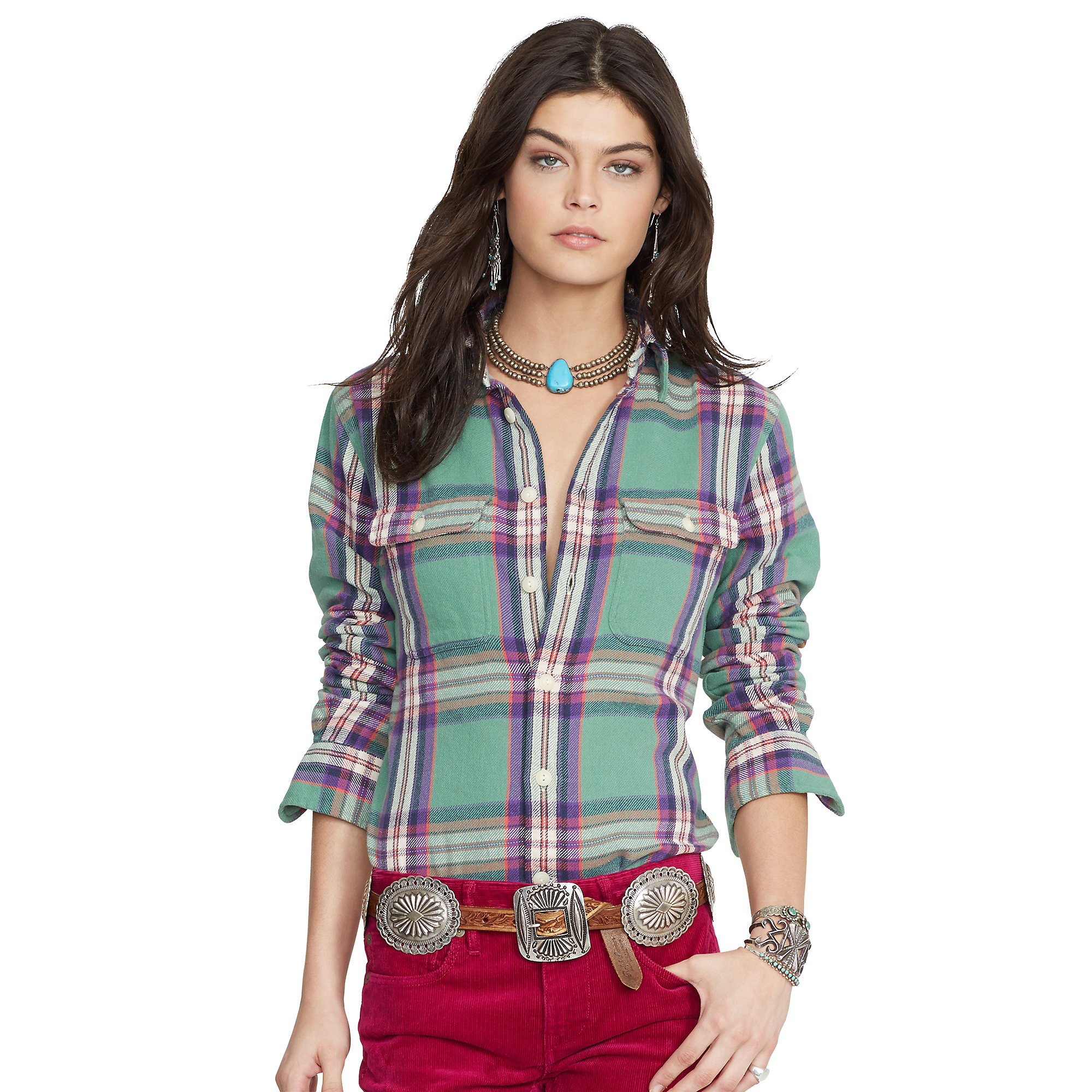 ralph lauren shirt with elbow patches