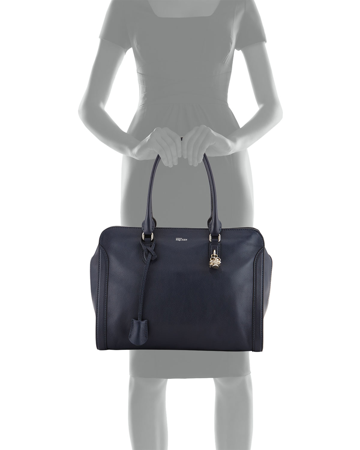 alexander mcqueen padlock bag