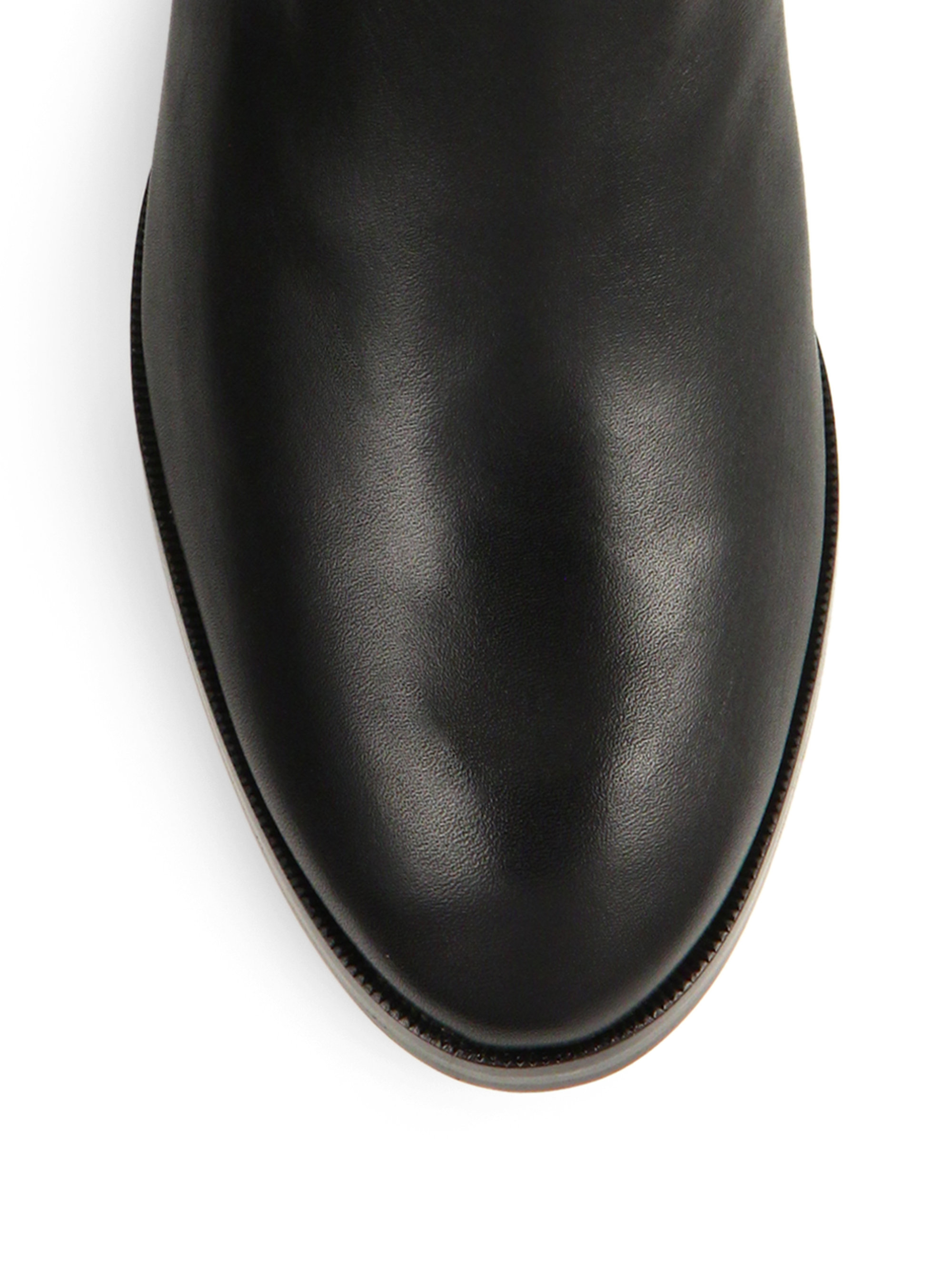 Cole Haan Elion Leather & Suede Ankle Boots in Black - Lyst