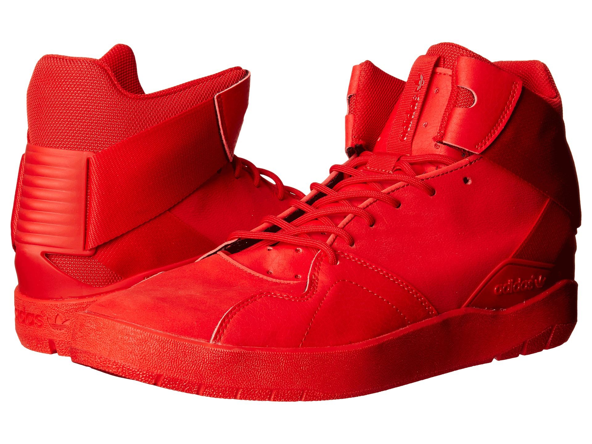 adidas mid red