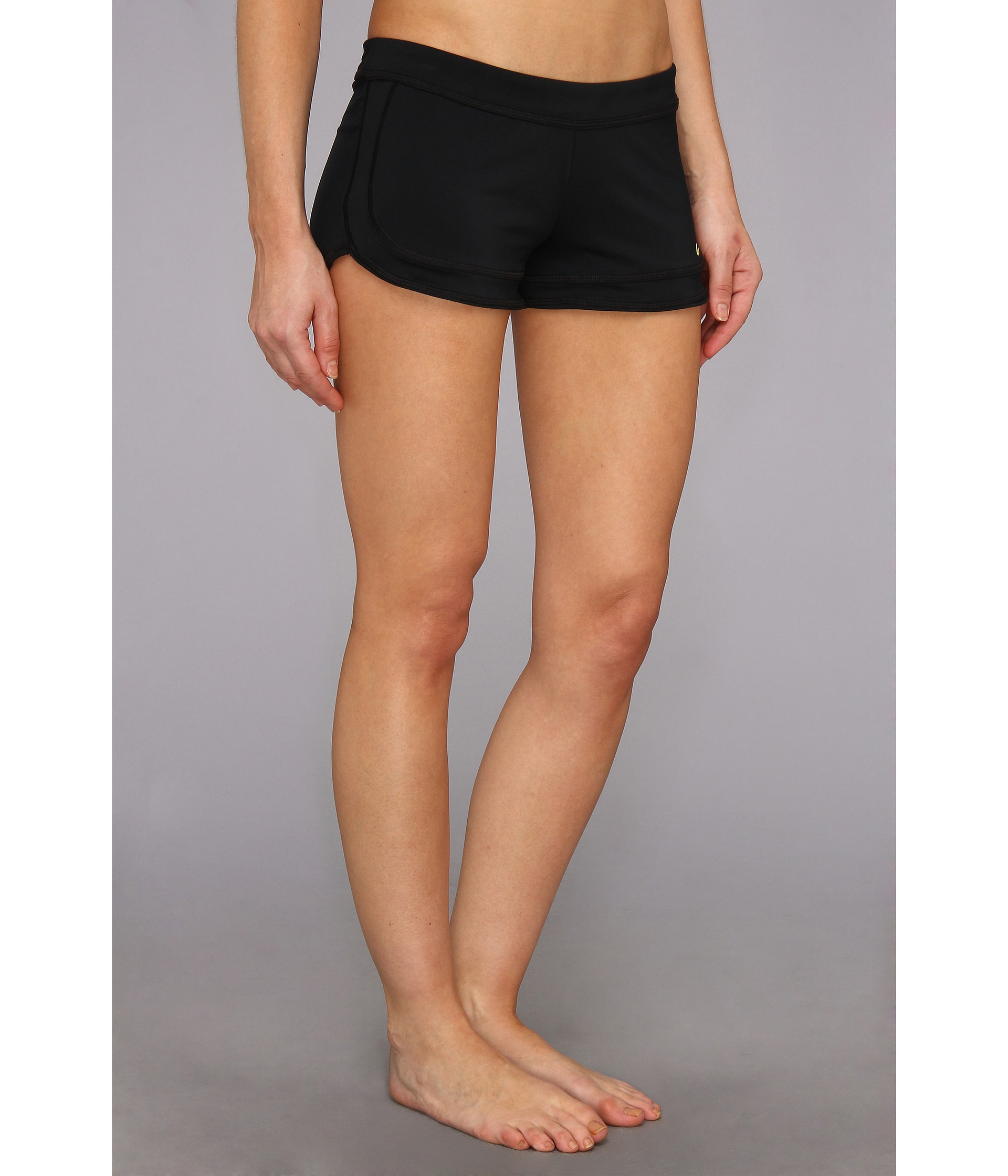 Lyst Nike Cover Up Swim Short in Black