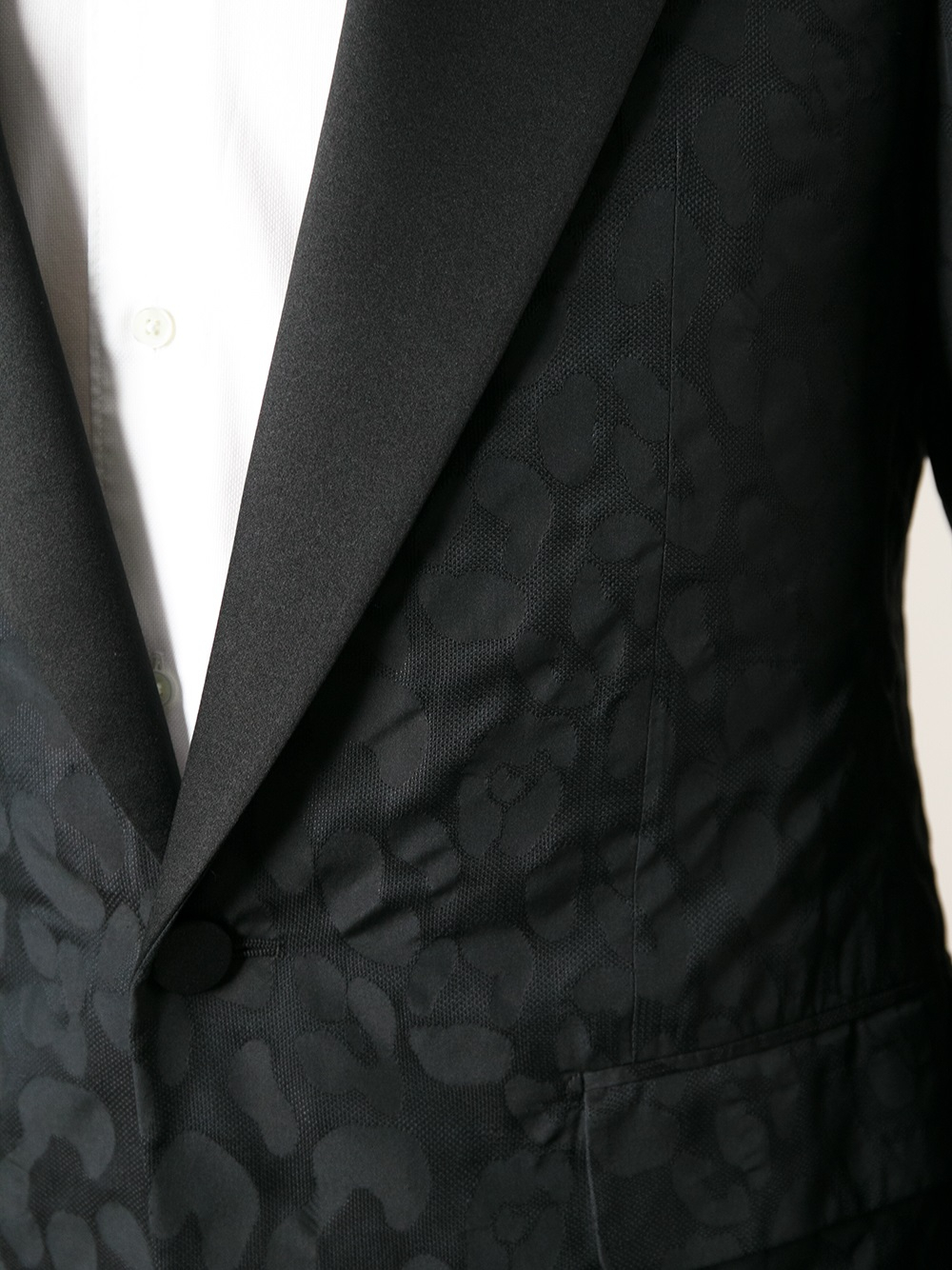 black leopard print jacket