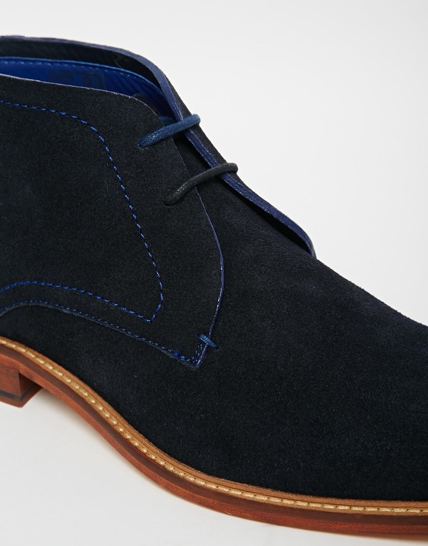 ted baker blue suede boots