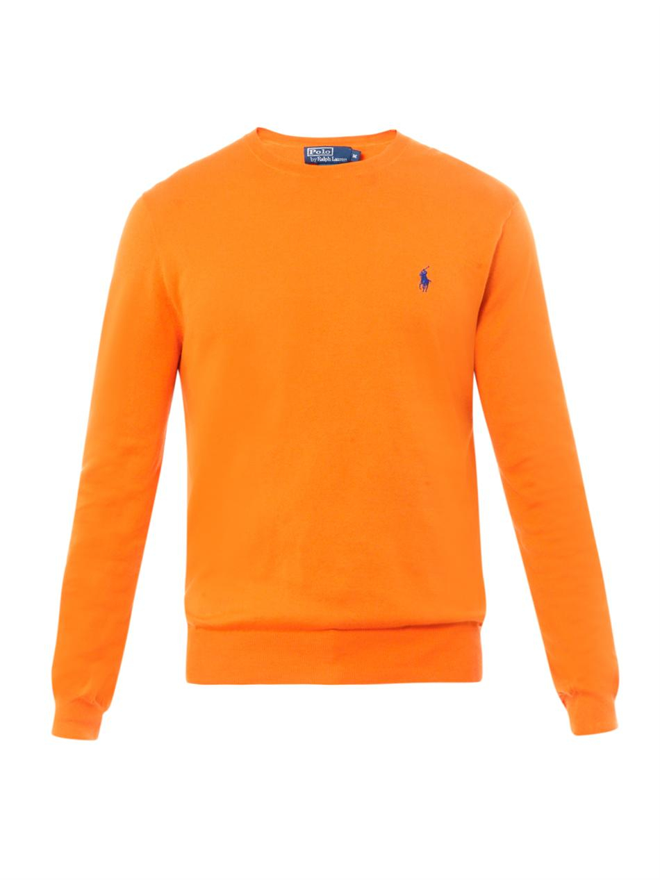 polo ralph lauren orange sweater Off 77% - www.loverethymno.com