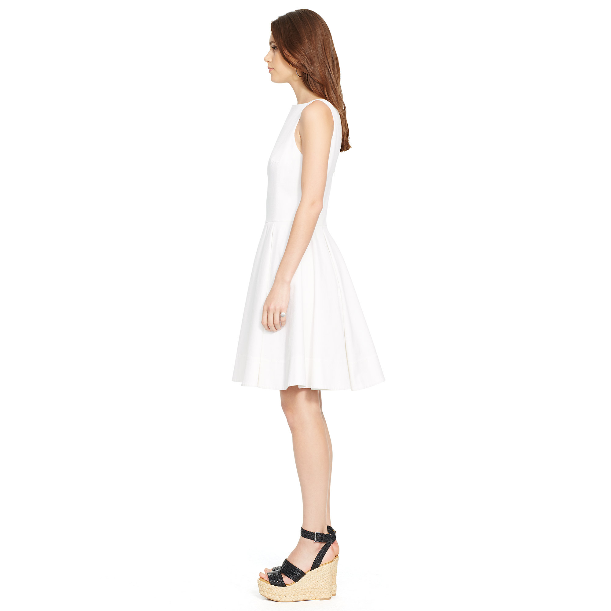 polo ralph lauren white dress
