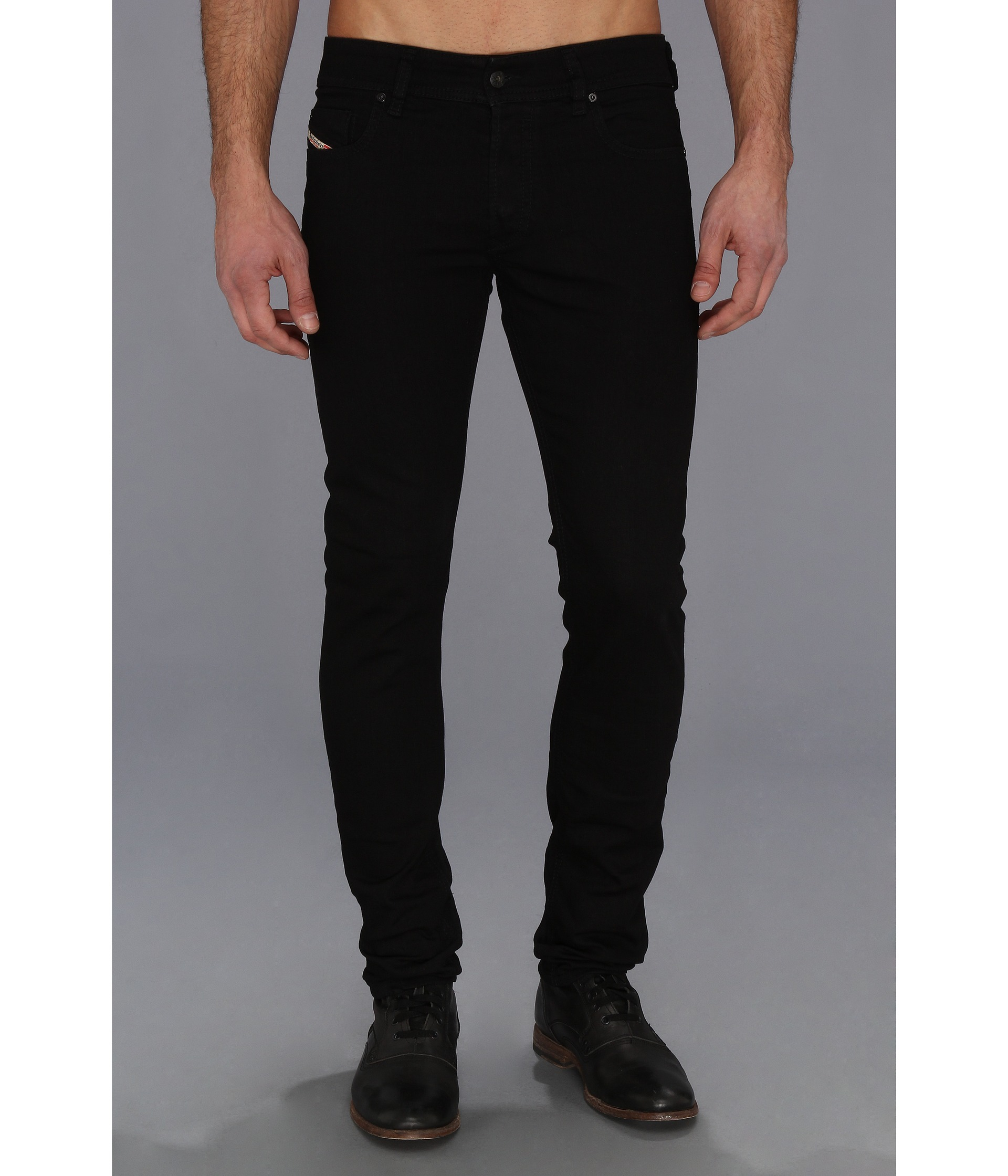 how to cut skinny jeans at the bottom