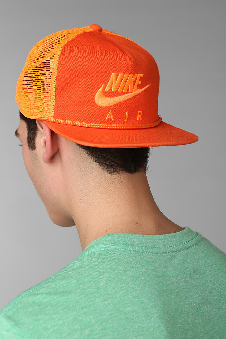 Urban Outfitters Nike Air Max Snapback Hat in Orange for Men - Lyst