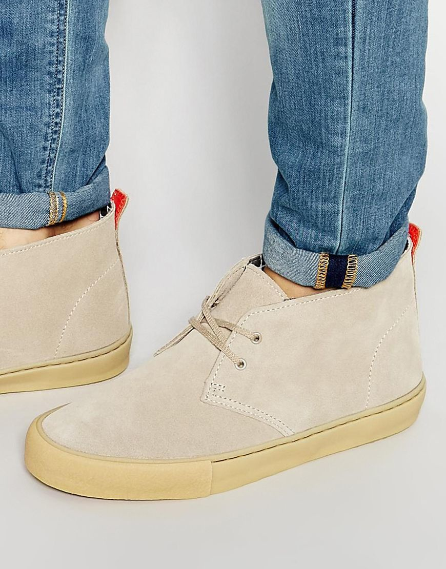 clarks mens suede boots