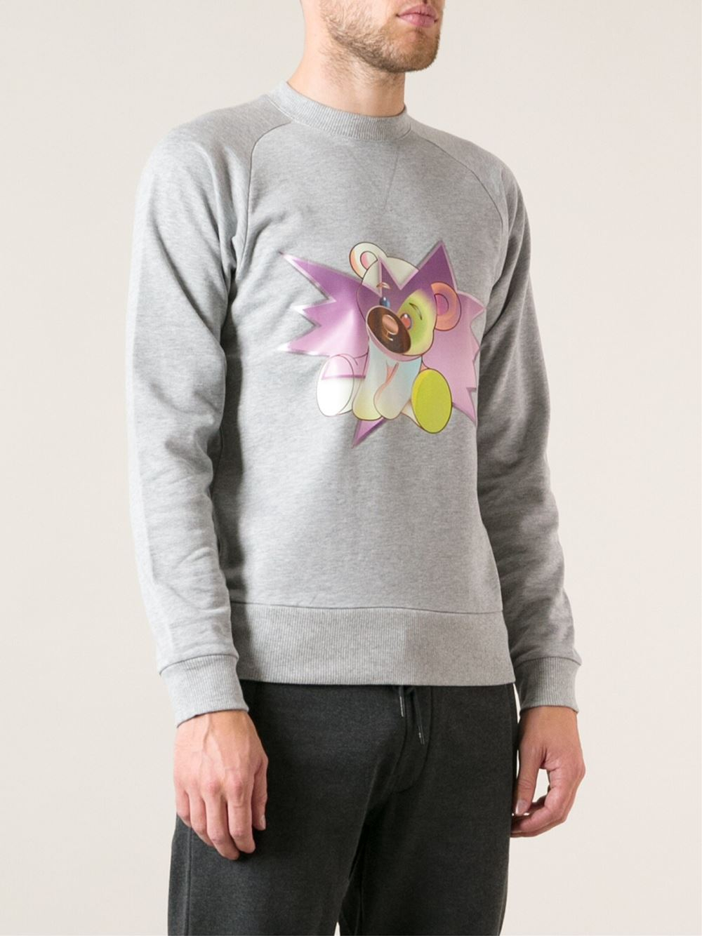 teddy crewneck