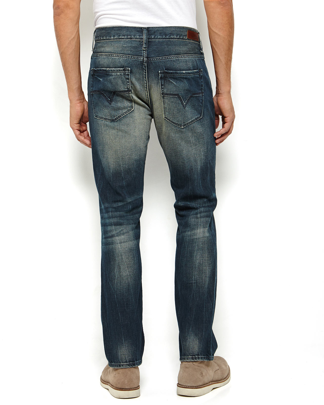 Dkny Avenue B Slouchy Tapered Jeans in Blue for Men | Lyst