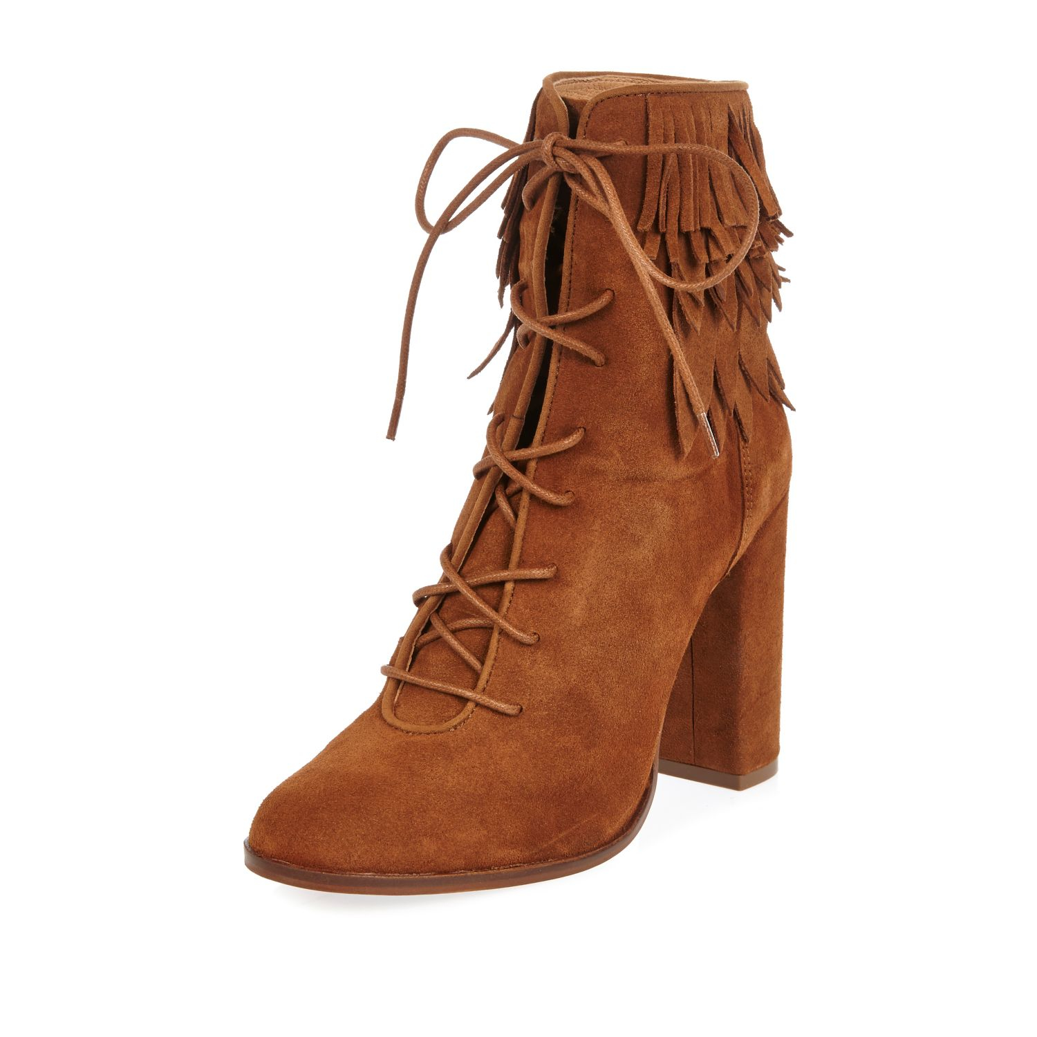 river island tan suede boots