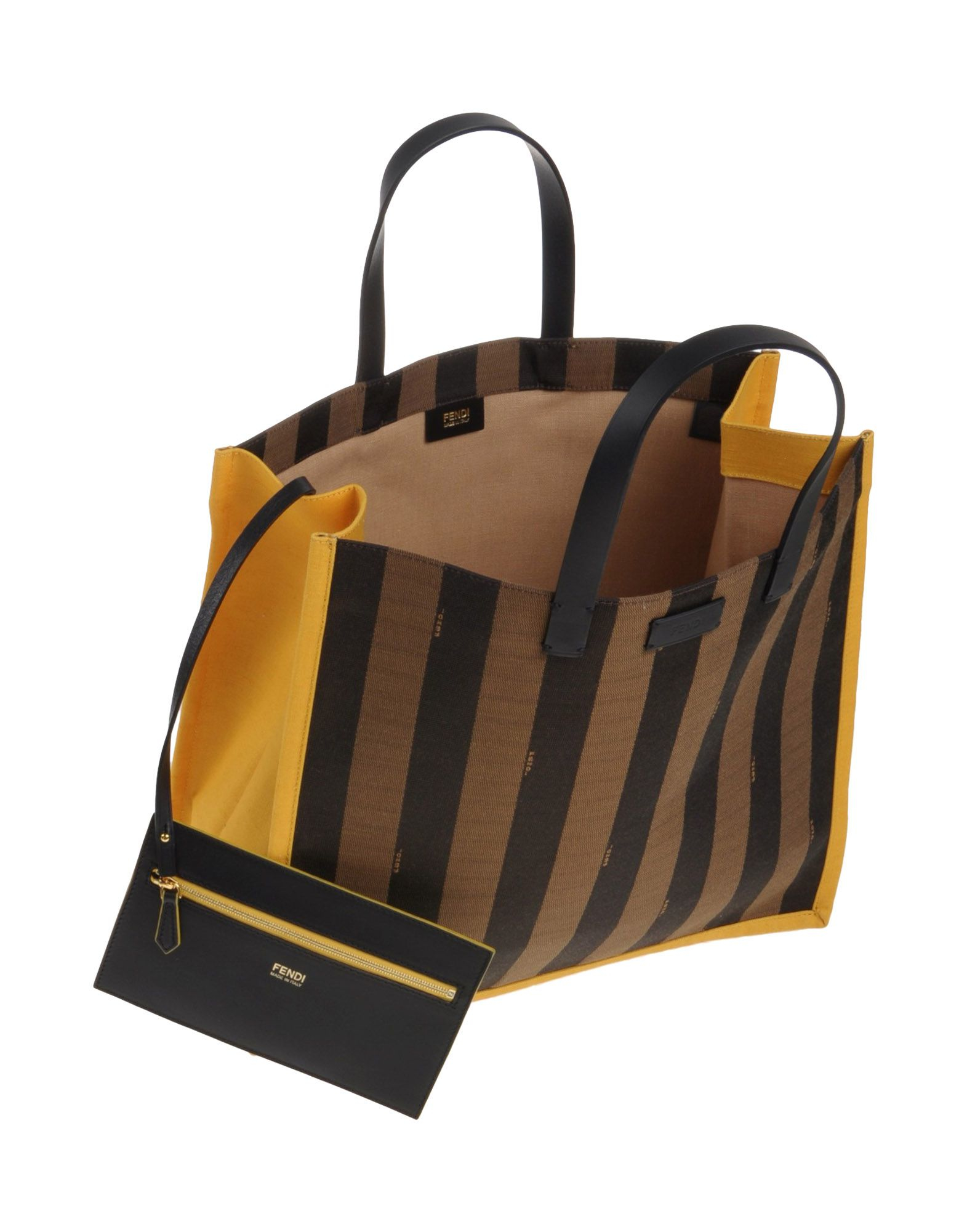 Fendi Handbag in Yellow Lyst
