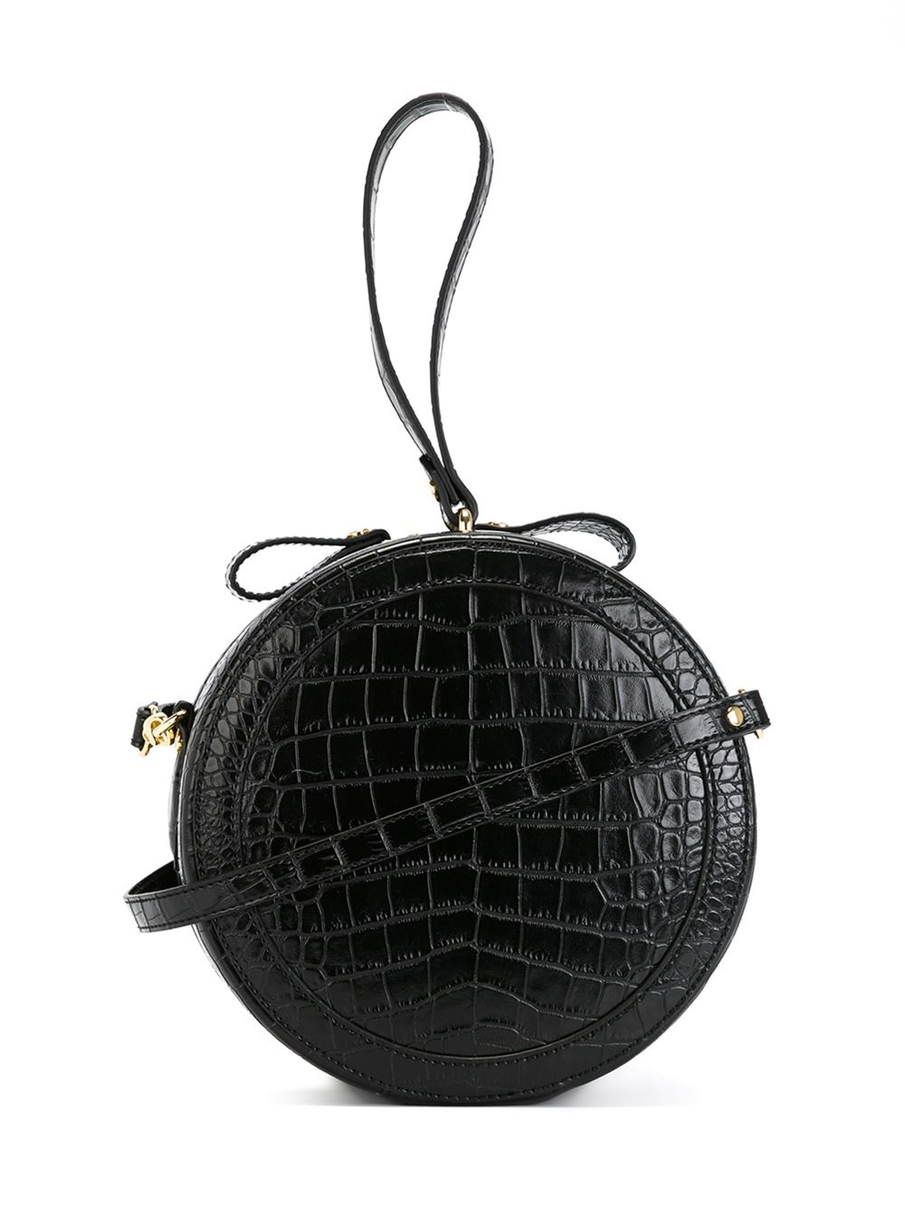 Vivienne Westwood Anglomania Round Shaped Shoulder Bag in Black - Lyst