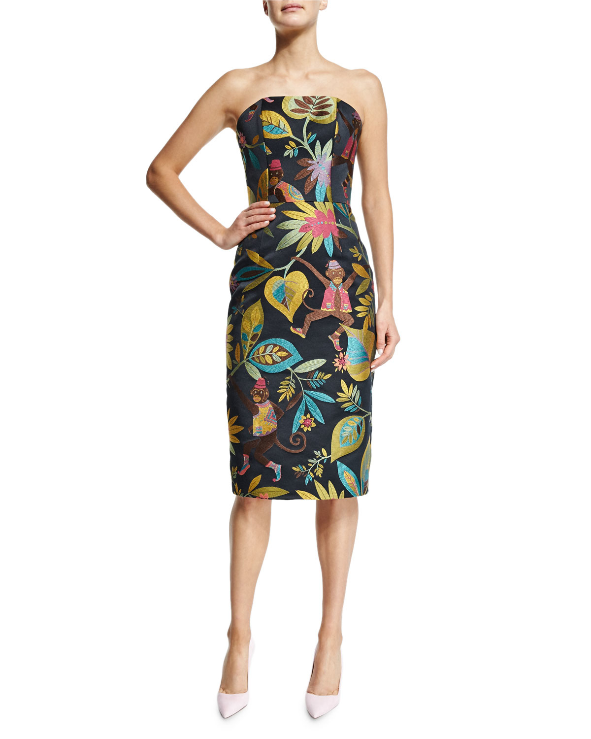 christian siriano cocktail dress