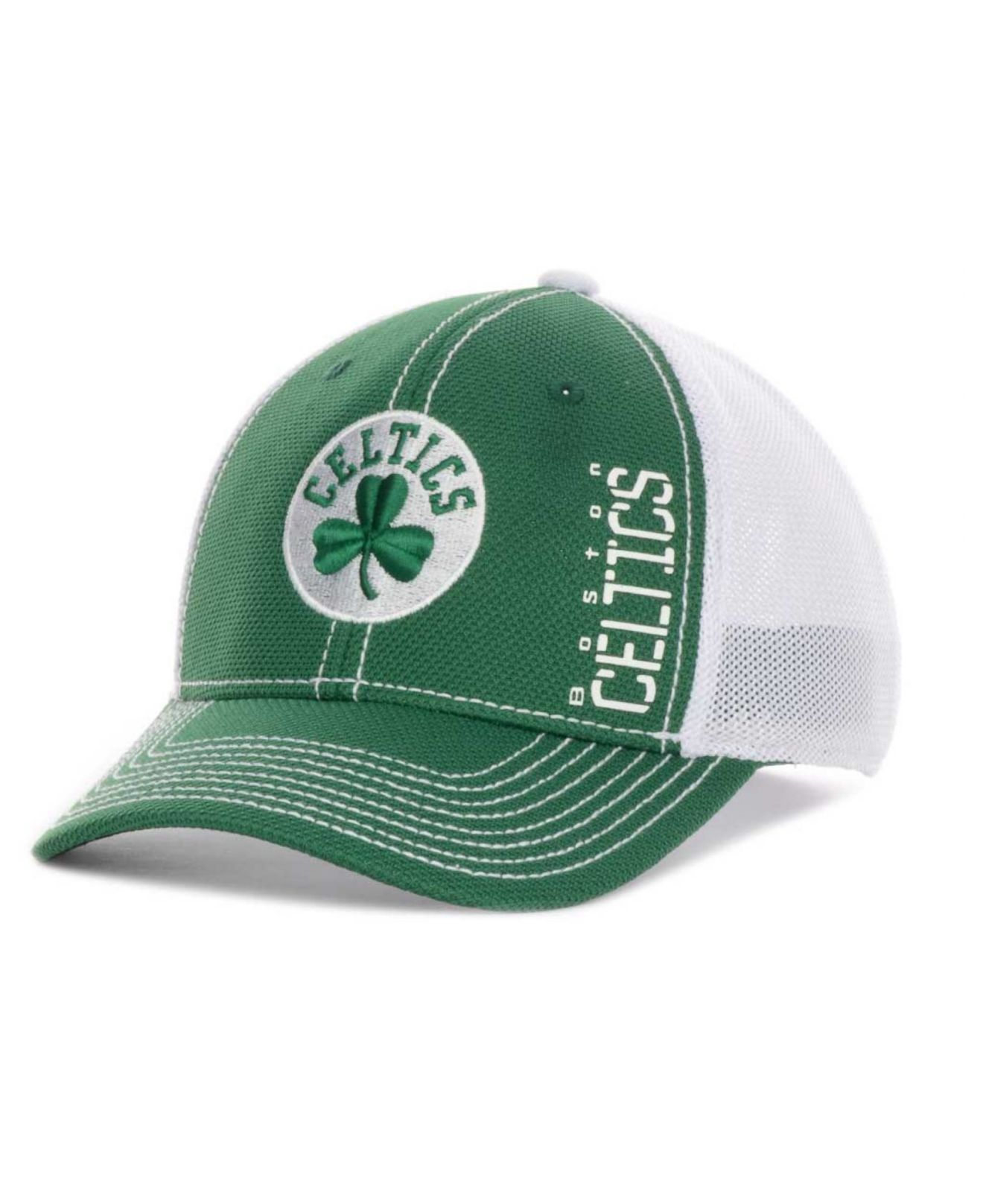 adidas Boston Celtics Nba Zone Mesh Cap in Green for Men | Lyst