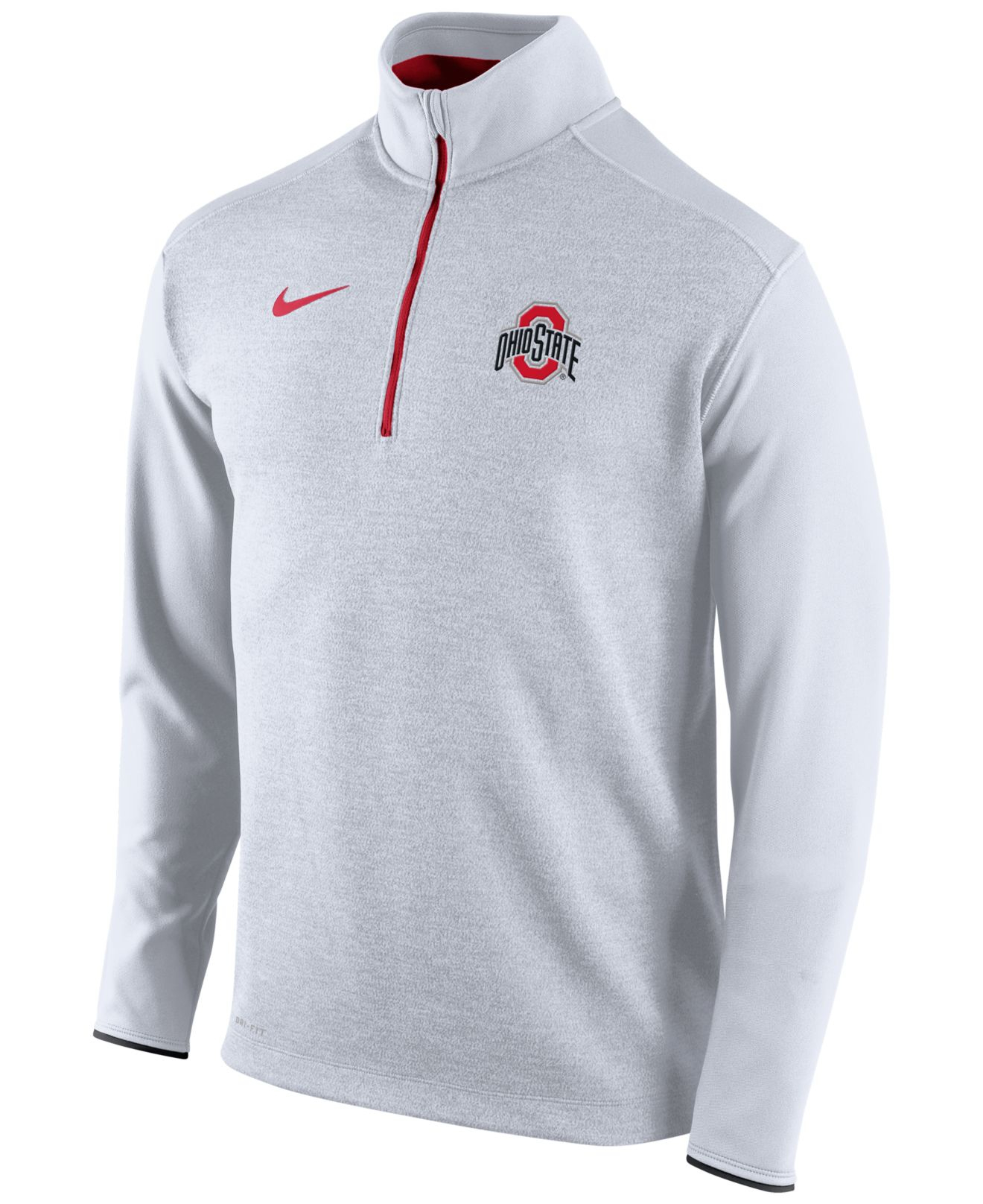 ohio state half zip pullover
