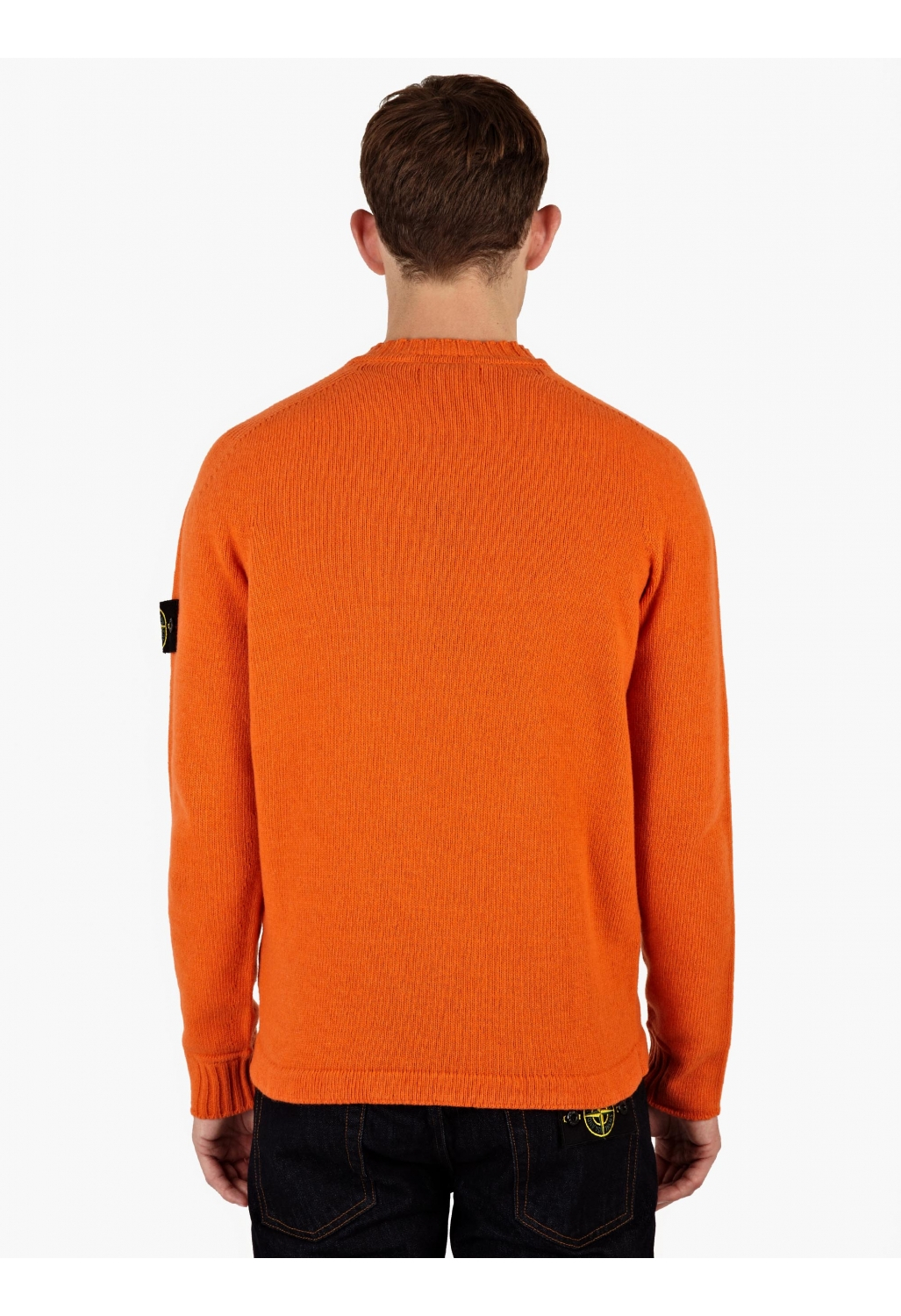 stone island wool sweatshirt