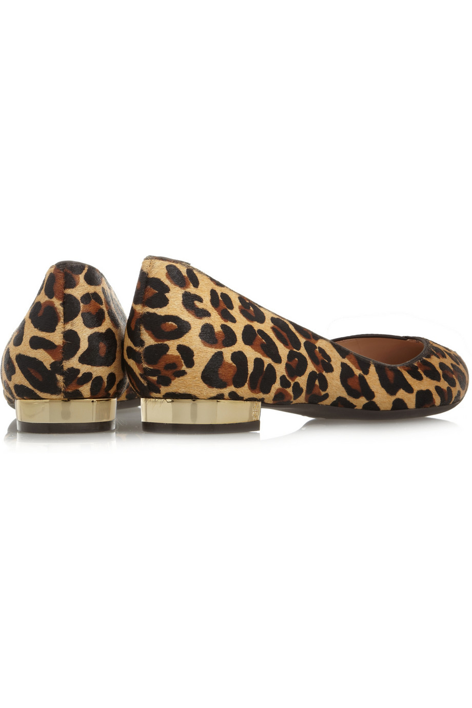 tory burch leopard flat
