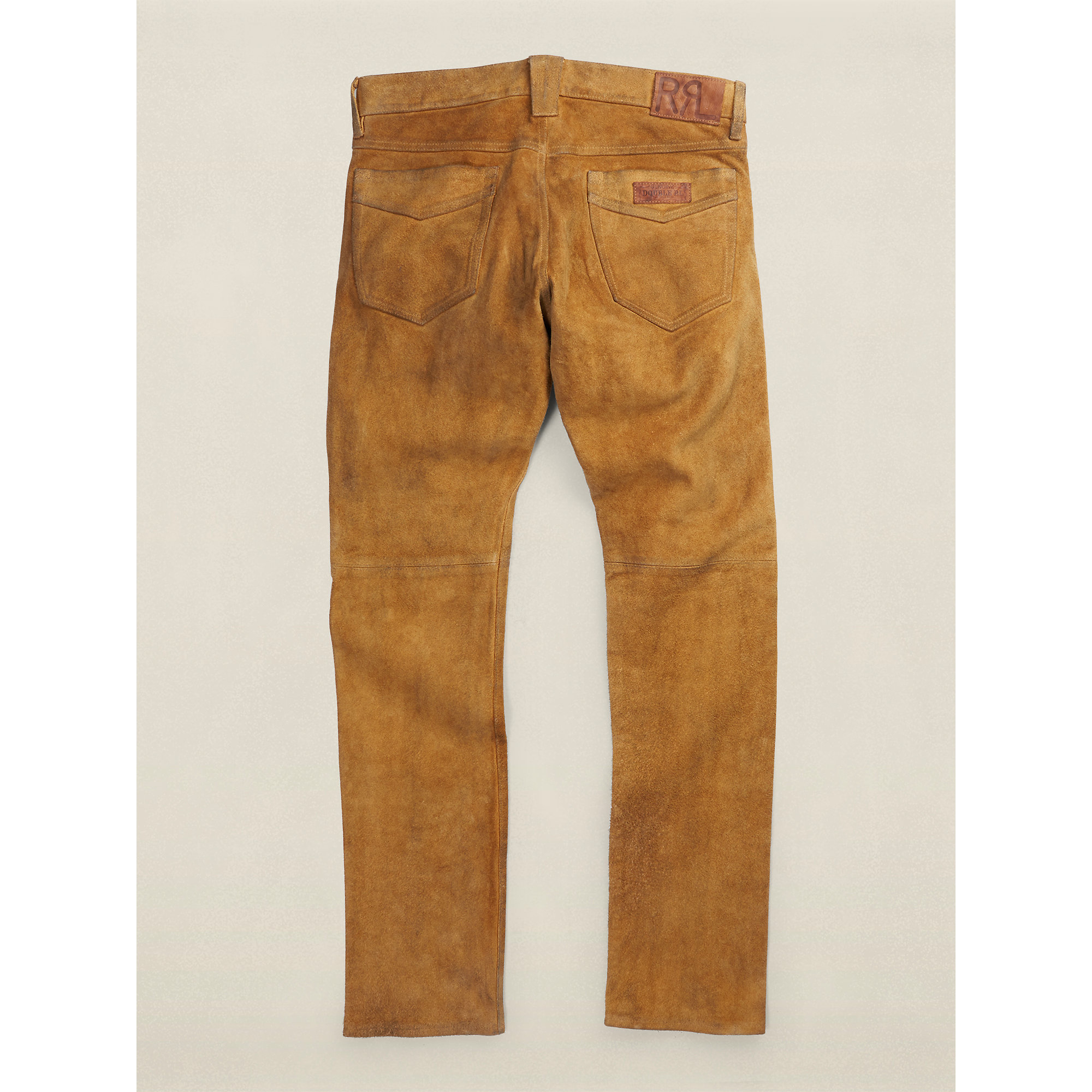 Brown suede pants mens Clearance