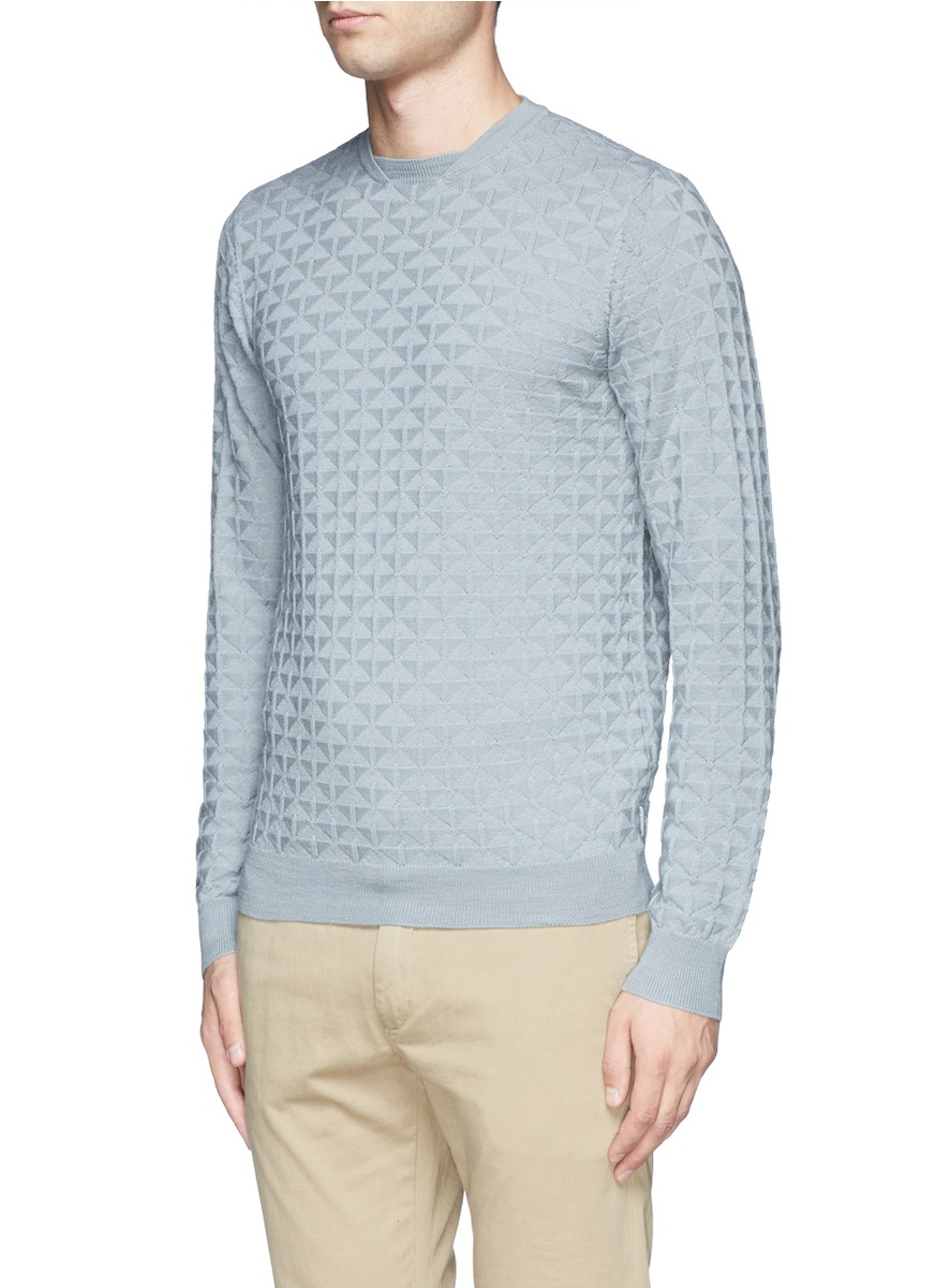 armani knit sweater