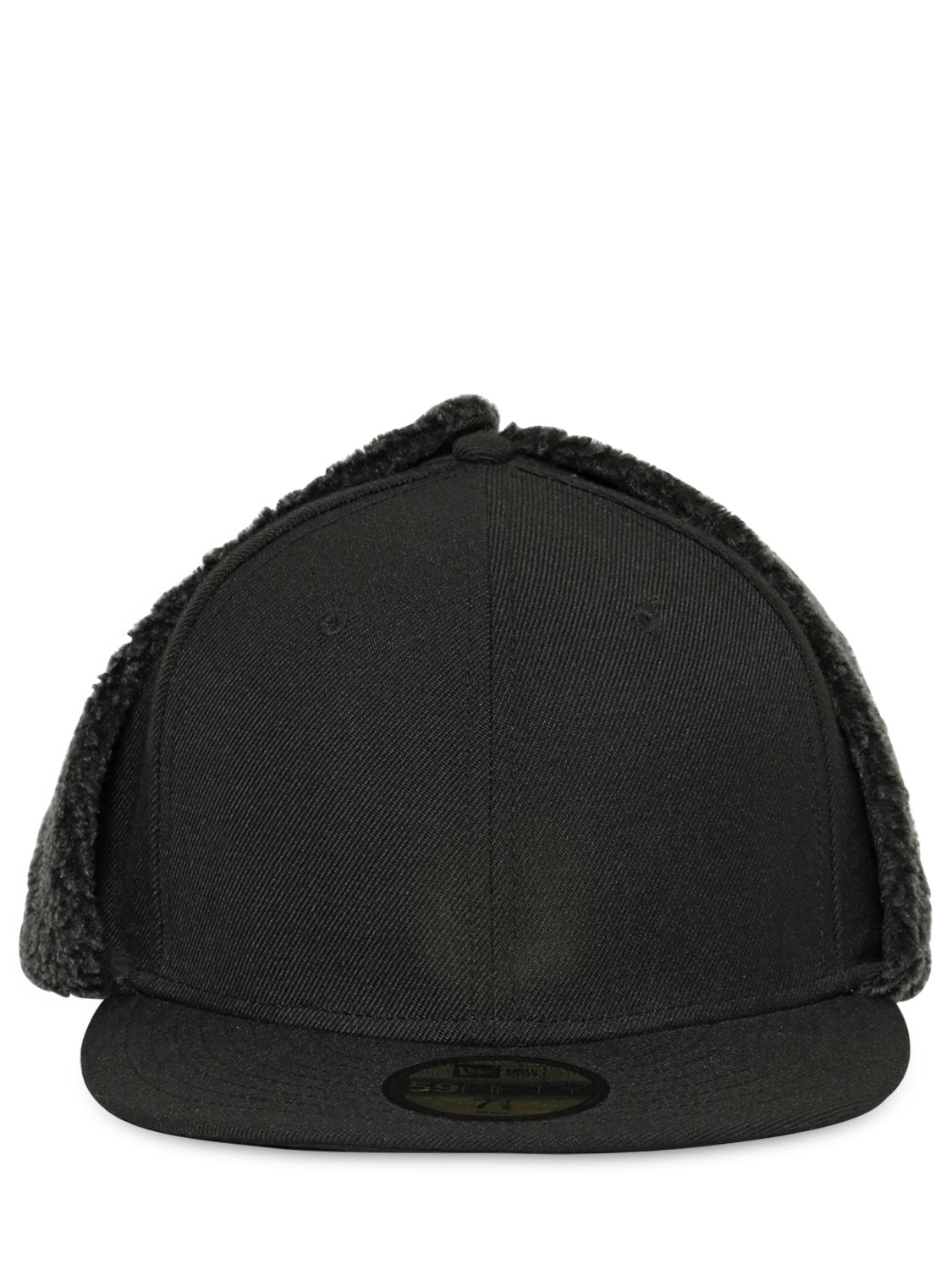 Yohji Yamamoto Wool Baseball Hat With Ear Flaps in Black for Men