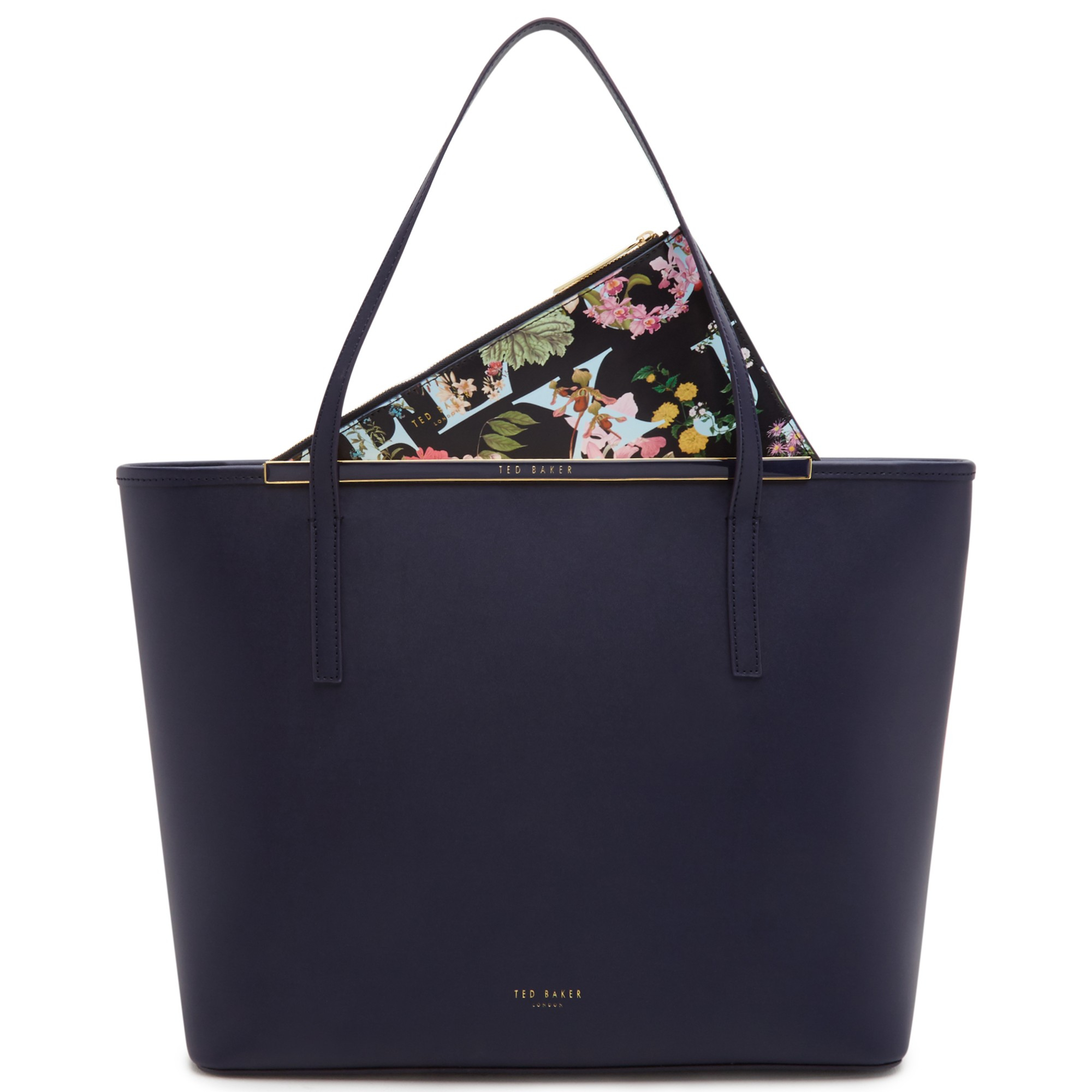 ted baker caullie leather tote