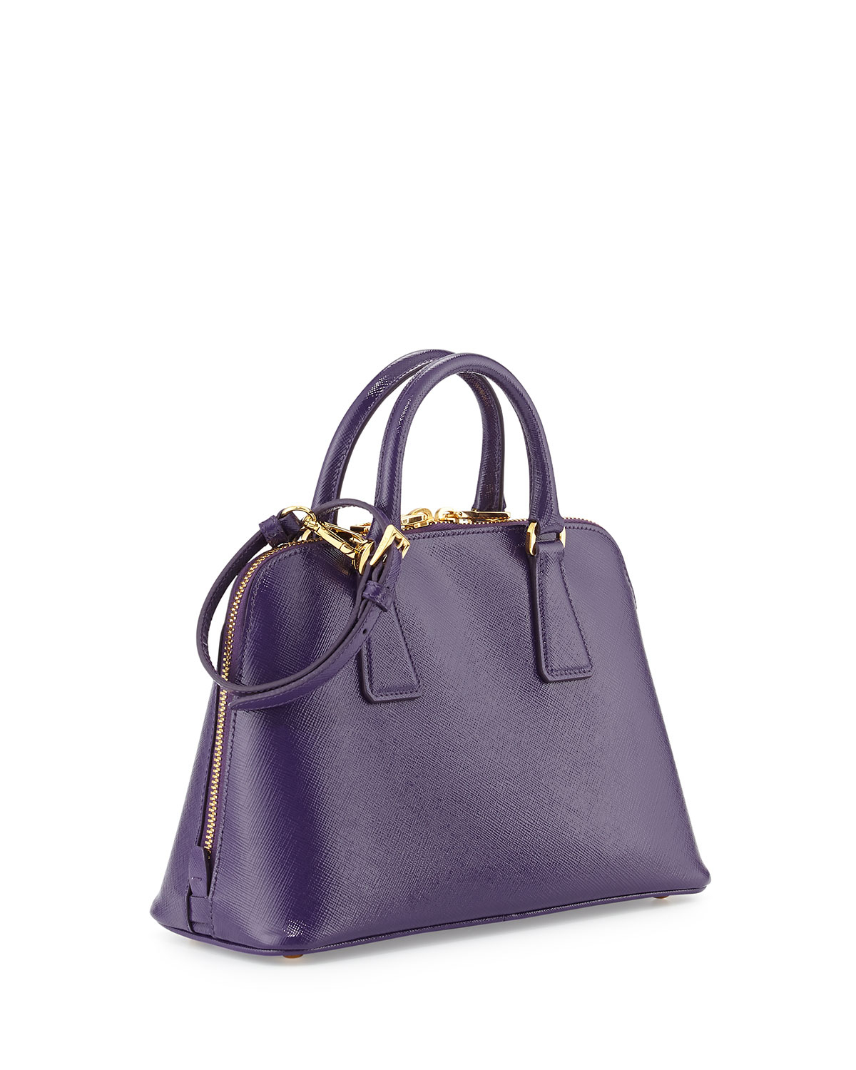 purple prada purse