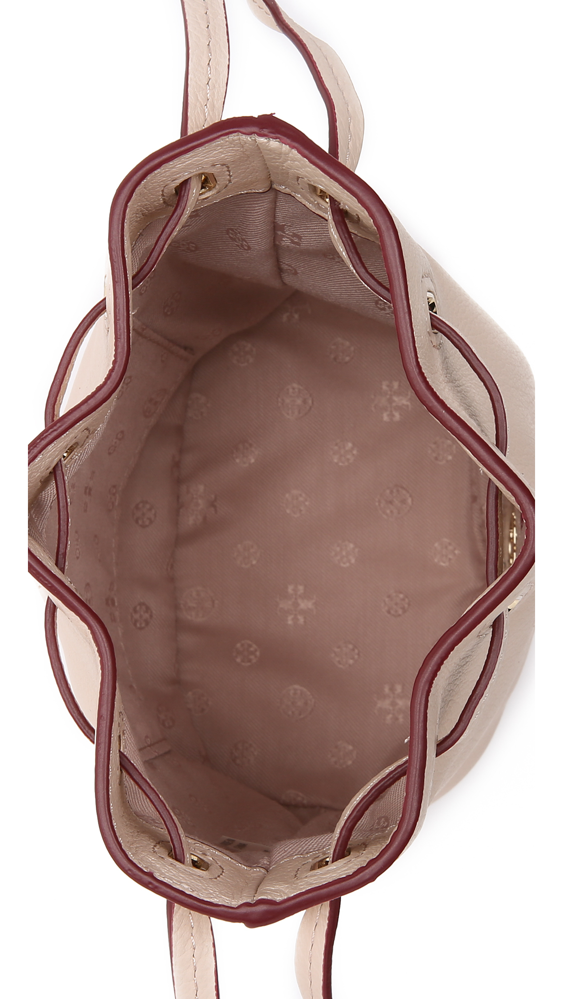 tory burch britten mini bucket