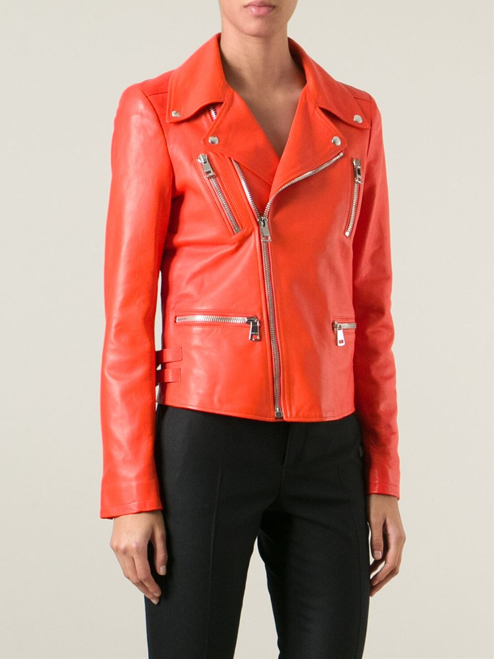 leather gucci jacket