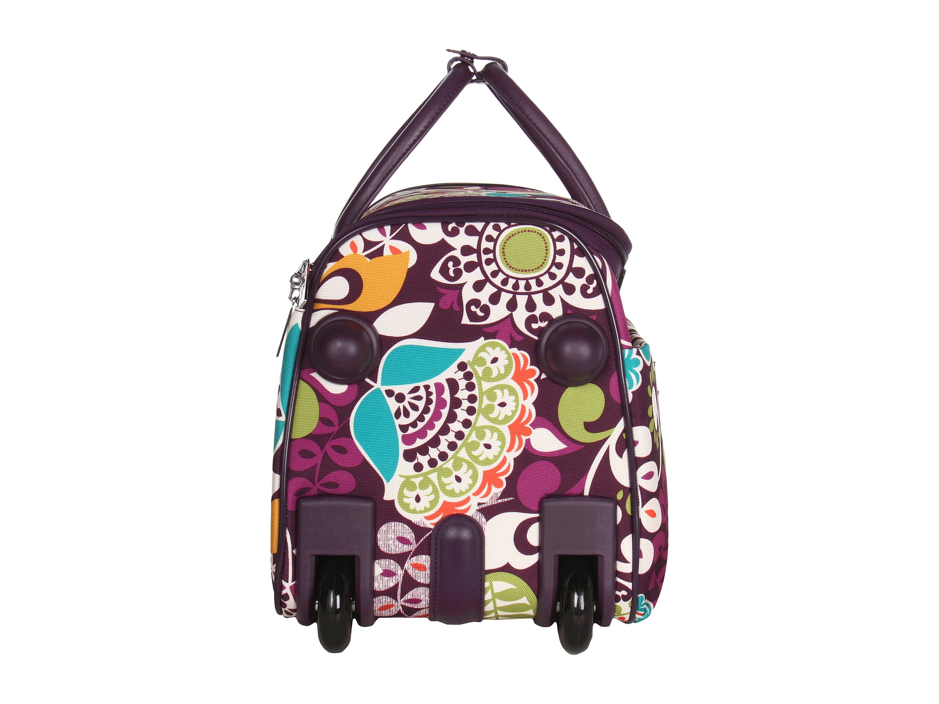 Vera Bradley Luggage 22 Rolling Duffel in Purple Lyst