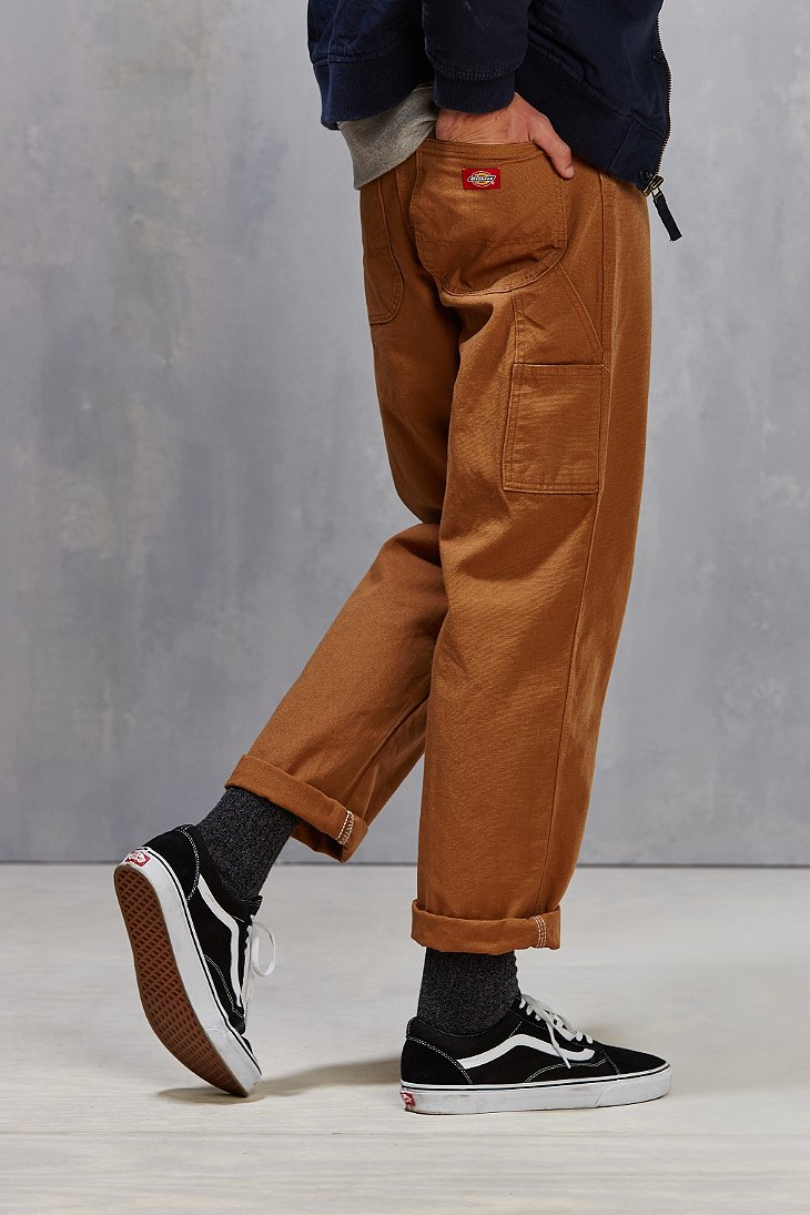 relaxed fit straight leg carpenter duck jeans