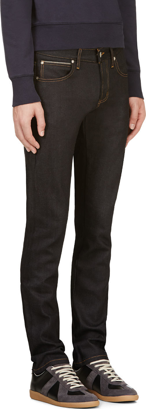 naked and famous deep indigo stretch