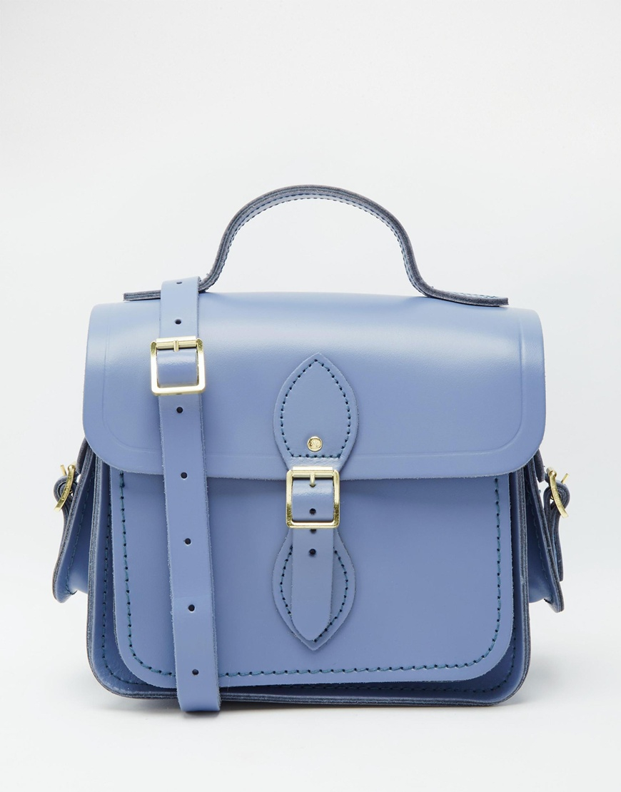 Lyst Cambridge Satchel Company The Leather Traveller Bag With Side Gallery
