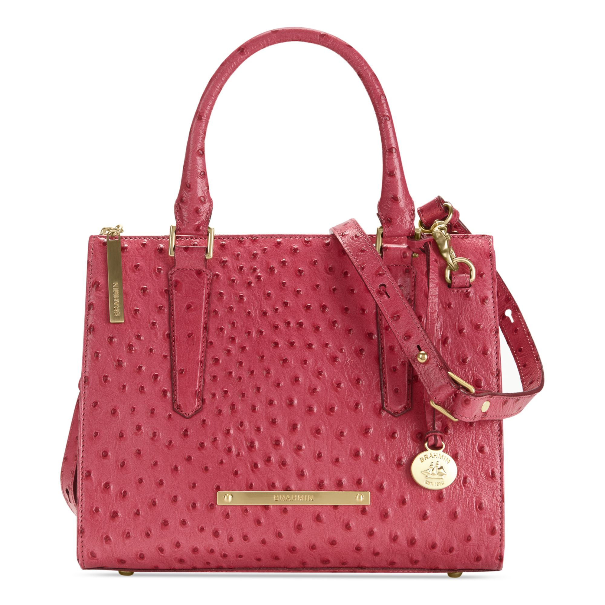 pink brahmin bag