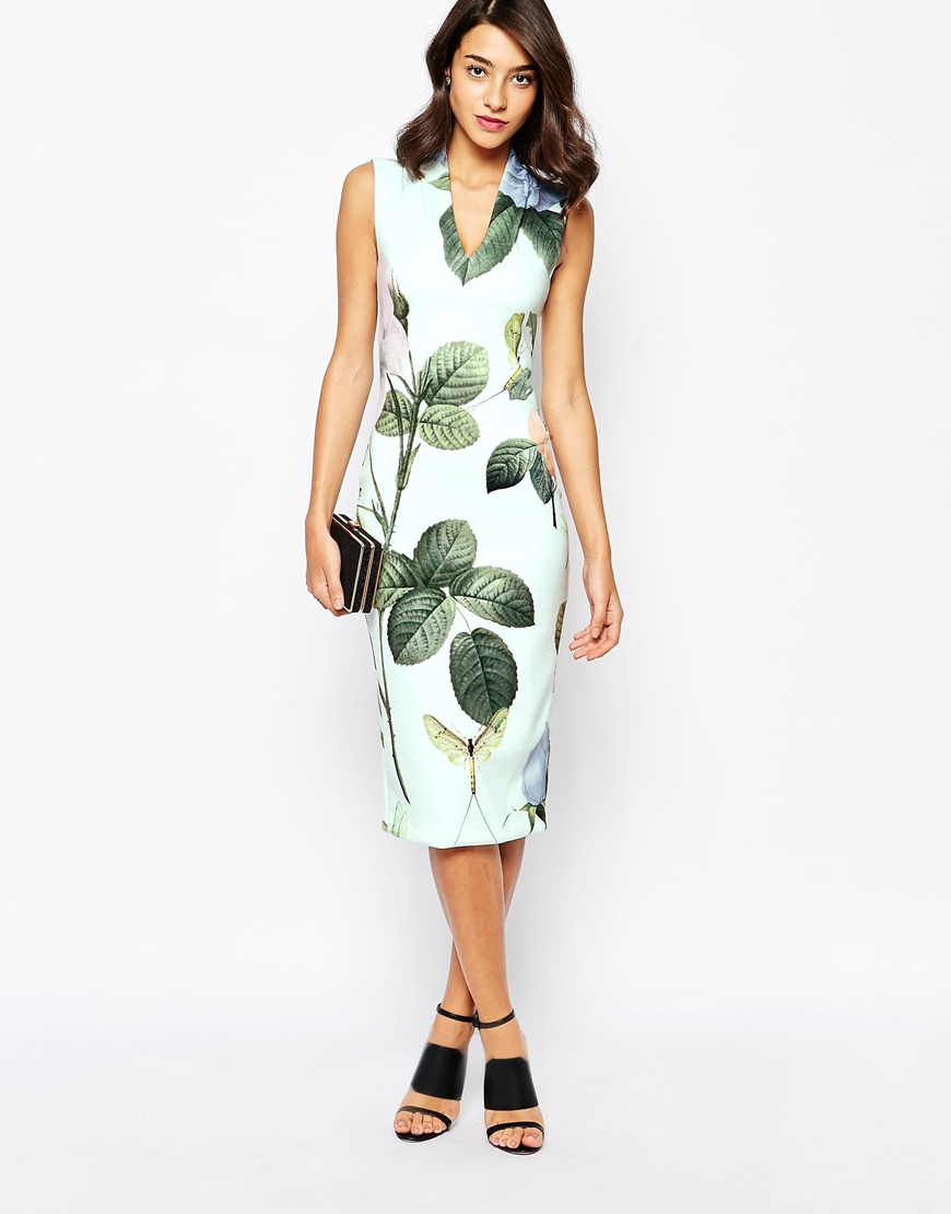 ted baker mint green dress