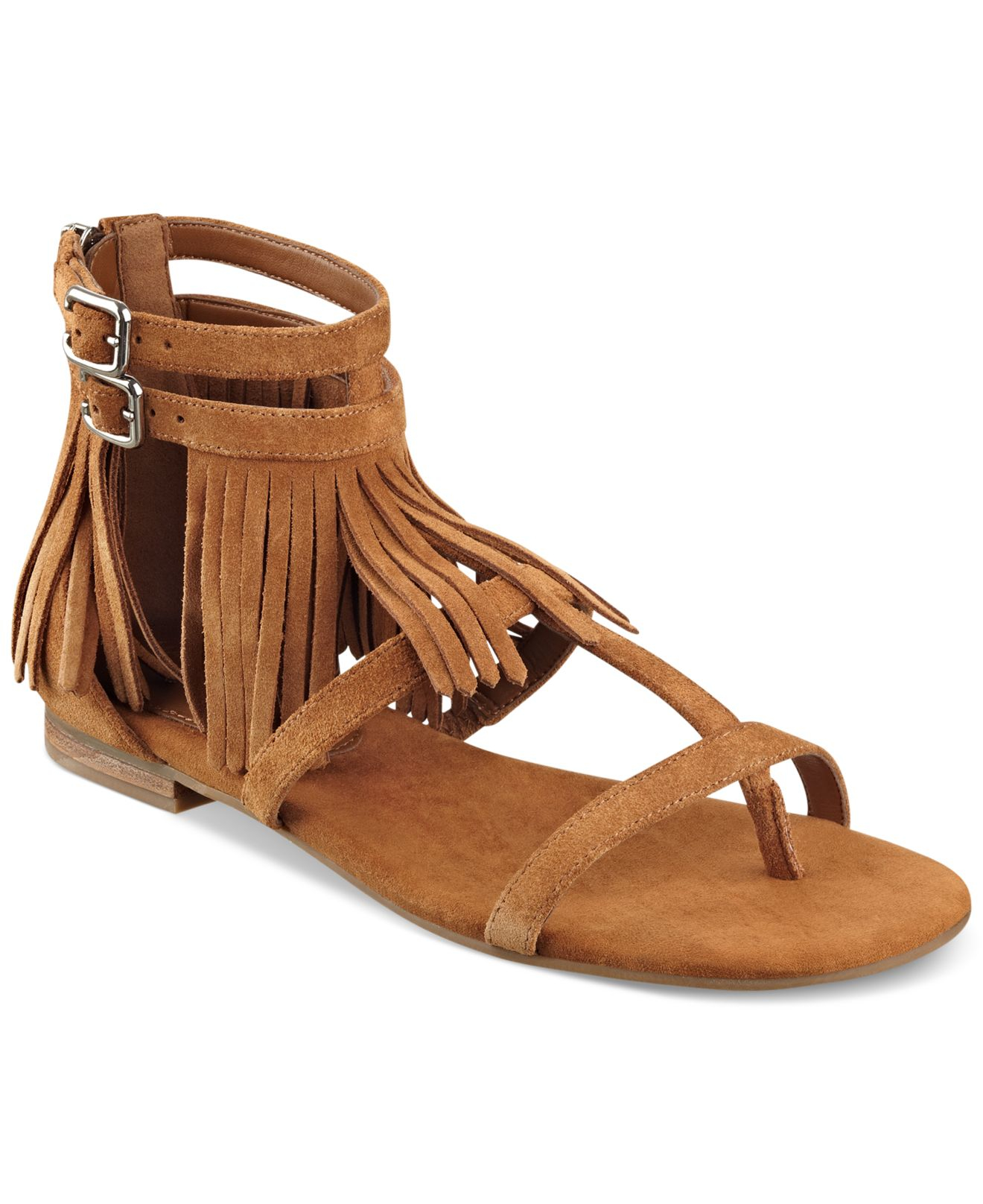 fringe sandals marc fisher laryn fringe gladiator sandals in brown fringe sandals marc fisher laryn fringe gladiator sandals in brown