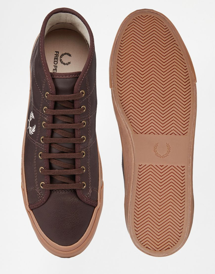 Fred Perry Haydon Leather Sneakers in 