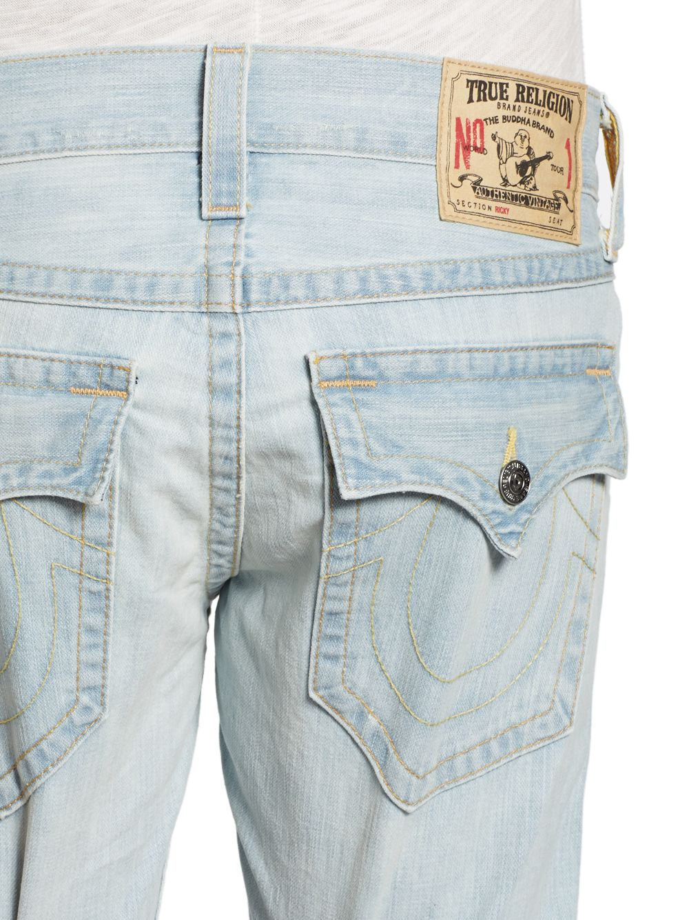 Buy True Religion Dark Blue Denim Jeans Online  541858  The Collective