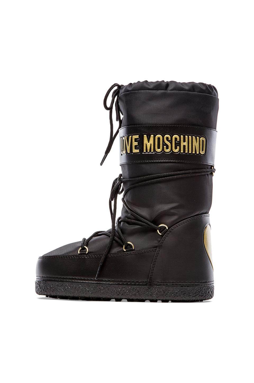 cheap and chic moschino boots