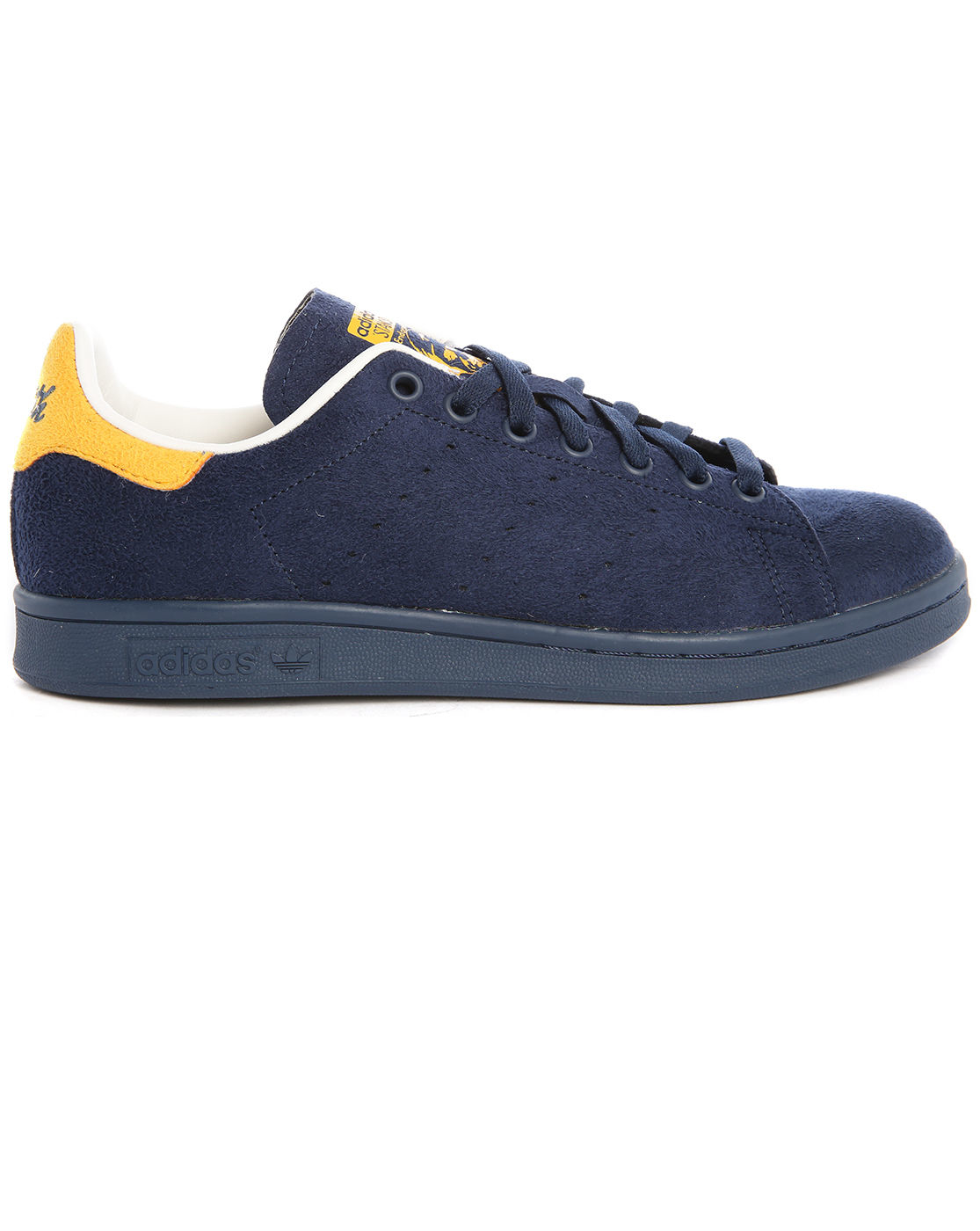 Adidas originals Stan Smith Navy Suede Sneakers in Blue (navy) | Lyst