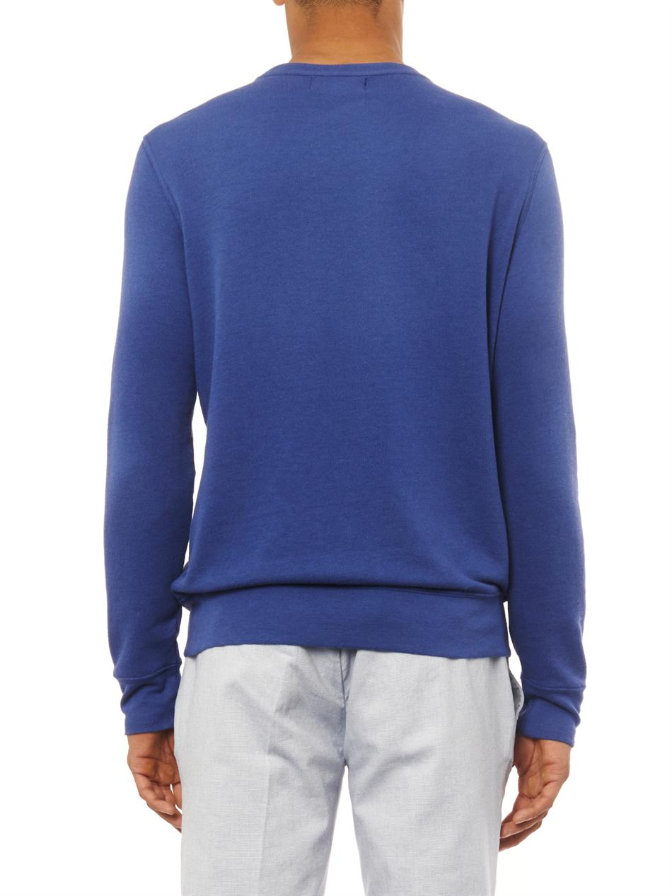  Polo  Ralph Lauren Atlantic Terry Crewneck Sweatshirt  in 