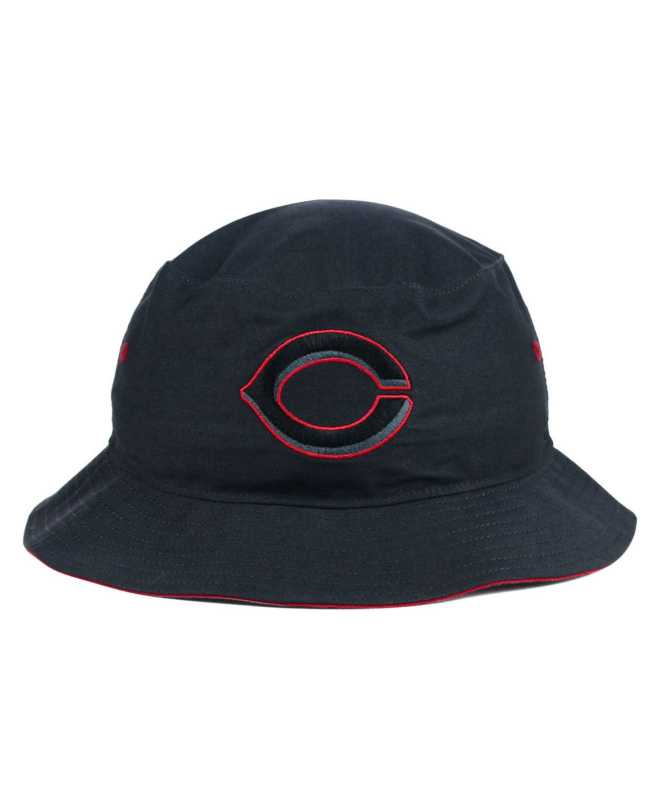 cincinnati reds bucket hat