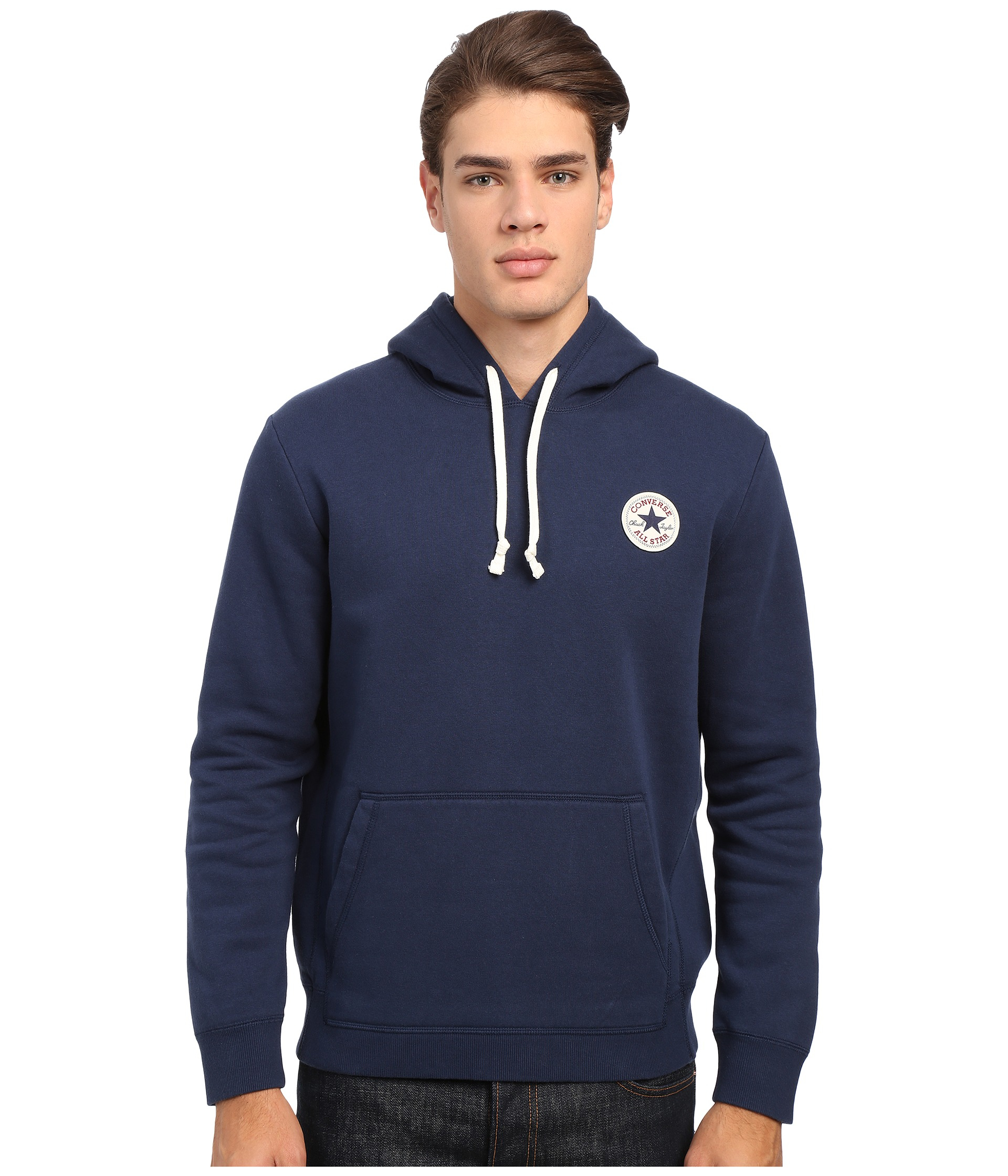 converse blue hoodie