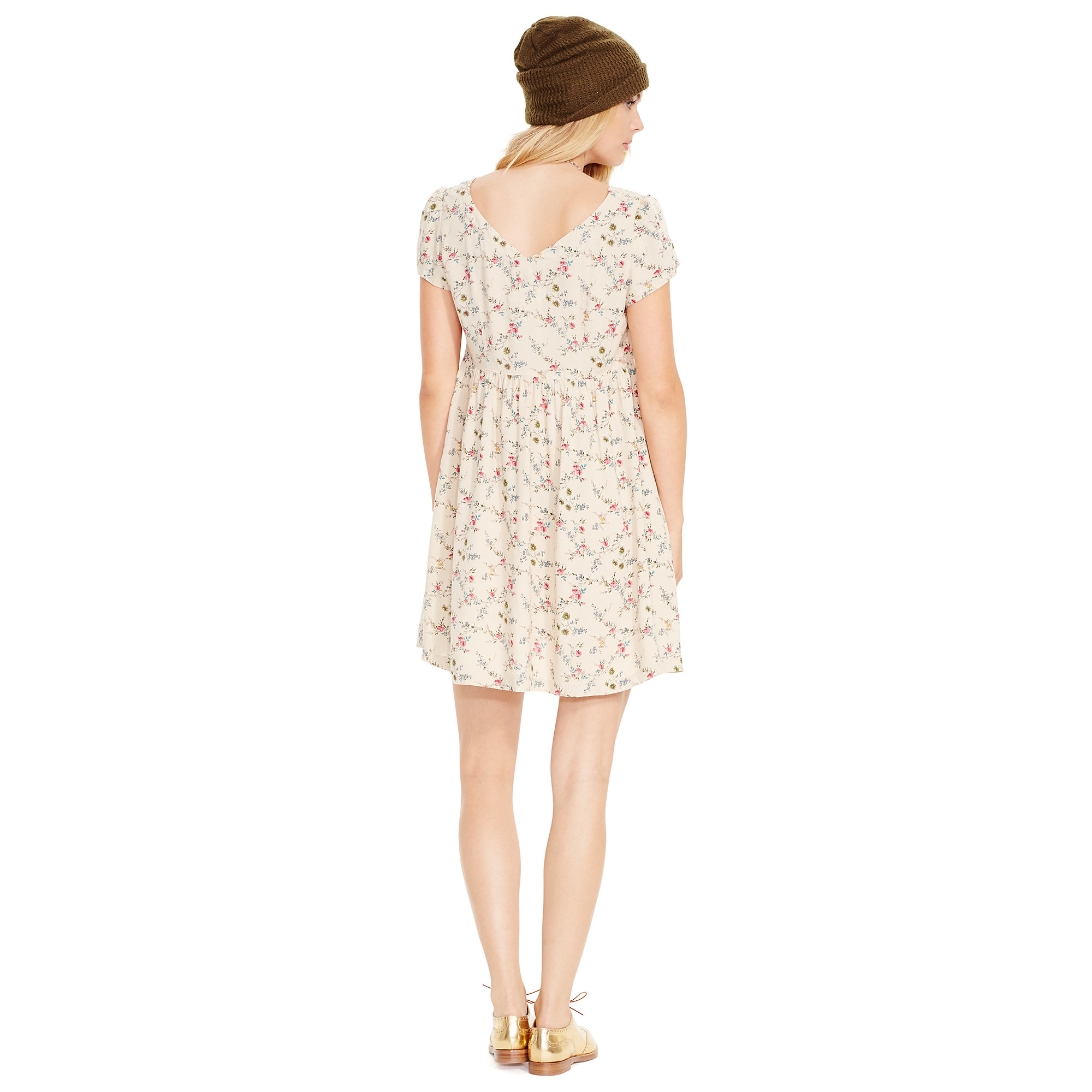 Denim & Supply Ralph Lauren Floral Button-front Dress | Lyst