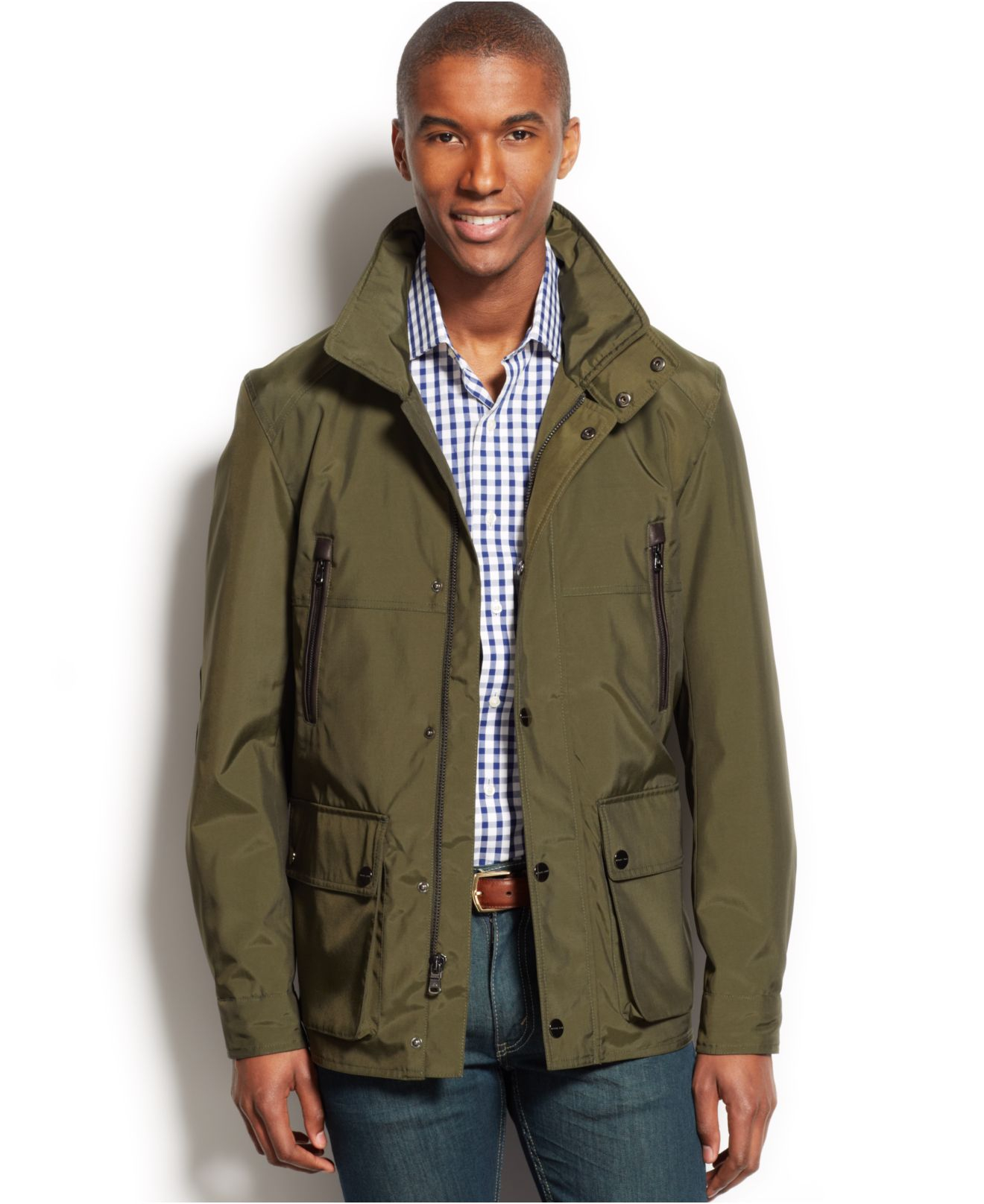 michael kors green jacket Shop Clothing 