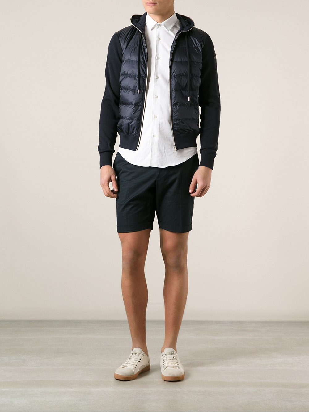 moncler padded hoodie moncler padded hoodie