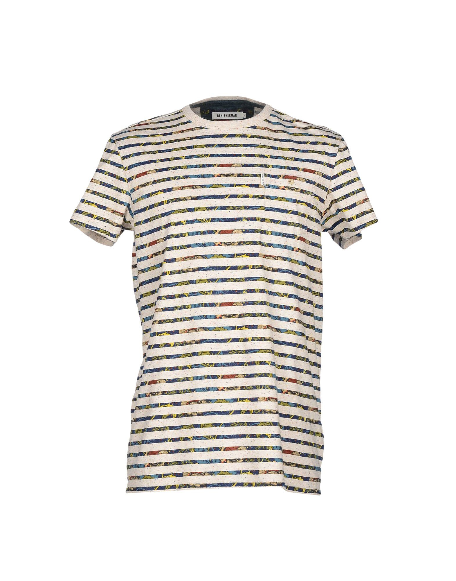 Ben Sherman T Shirt In Black For Ivory Lyst ben sherman t shirt in black for ivory lyst